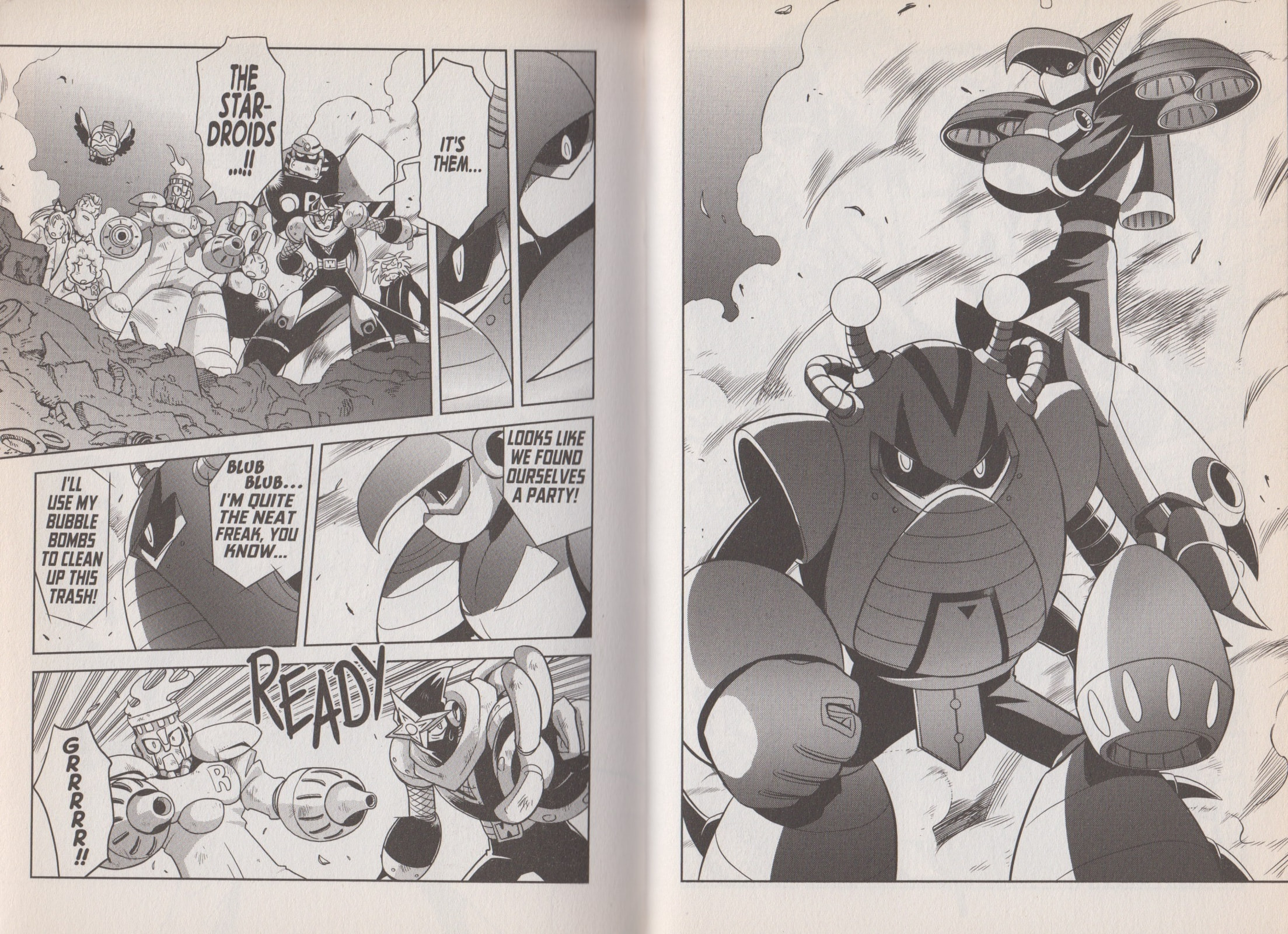 Read Mega Man Gigamix chapter 4 image 16 on Lezhin