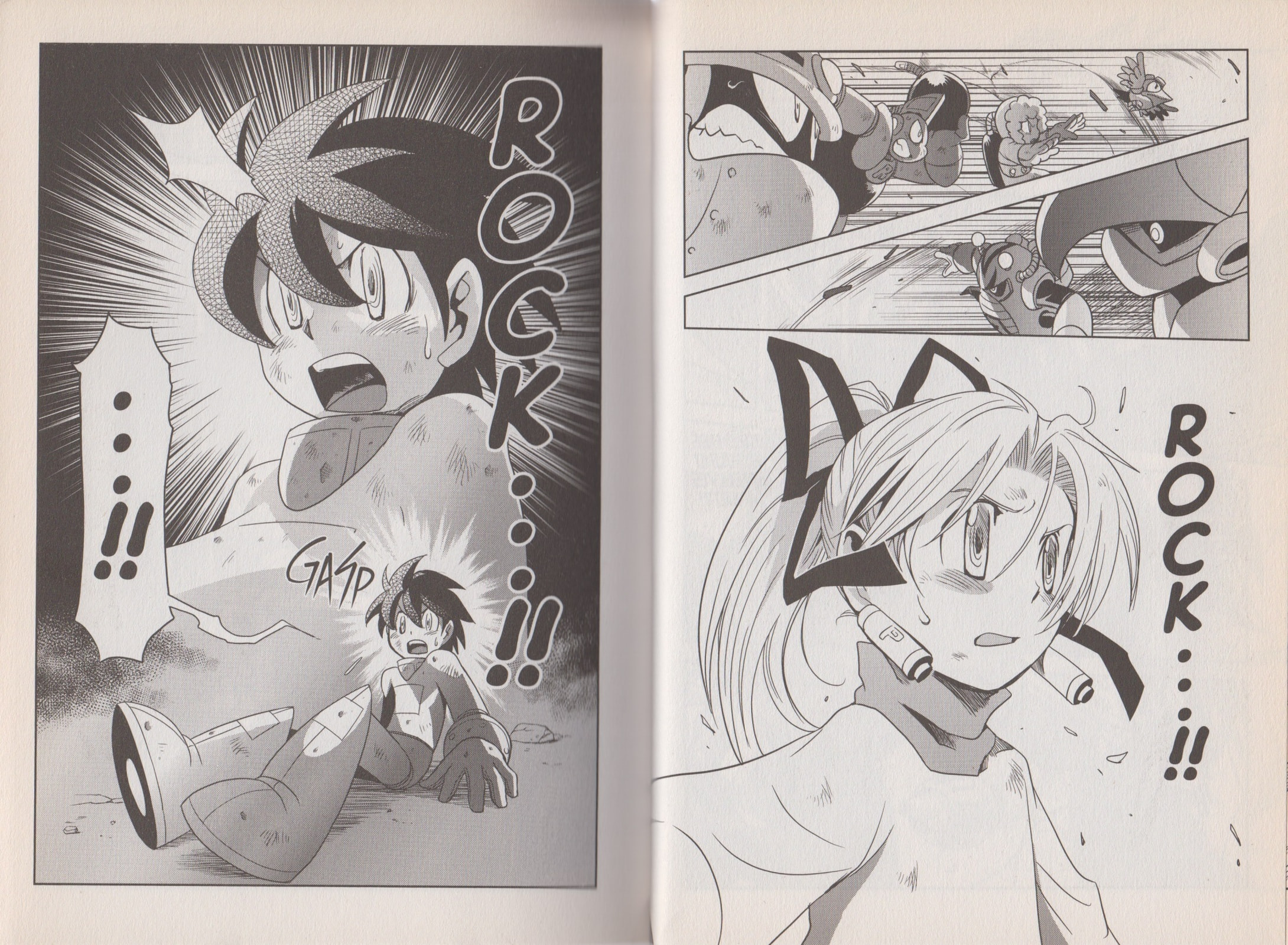 Read Mega Man Gigamix chapter 4 image 17 on Lezhin
