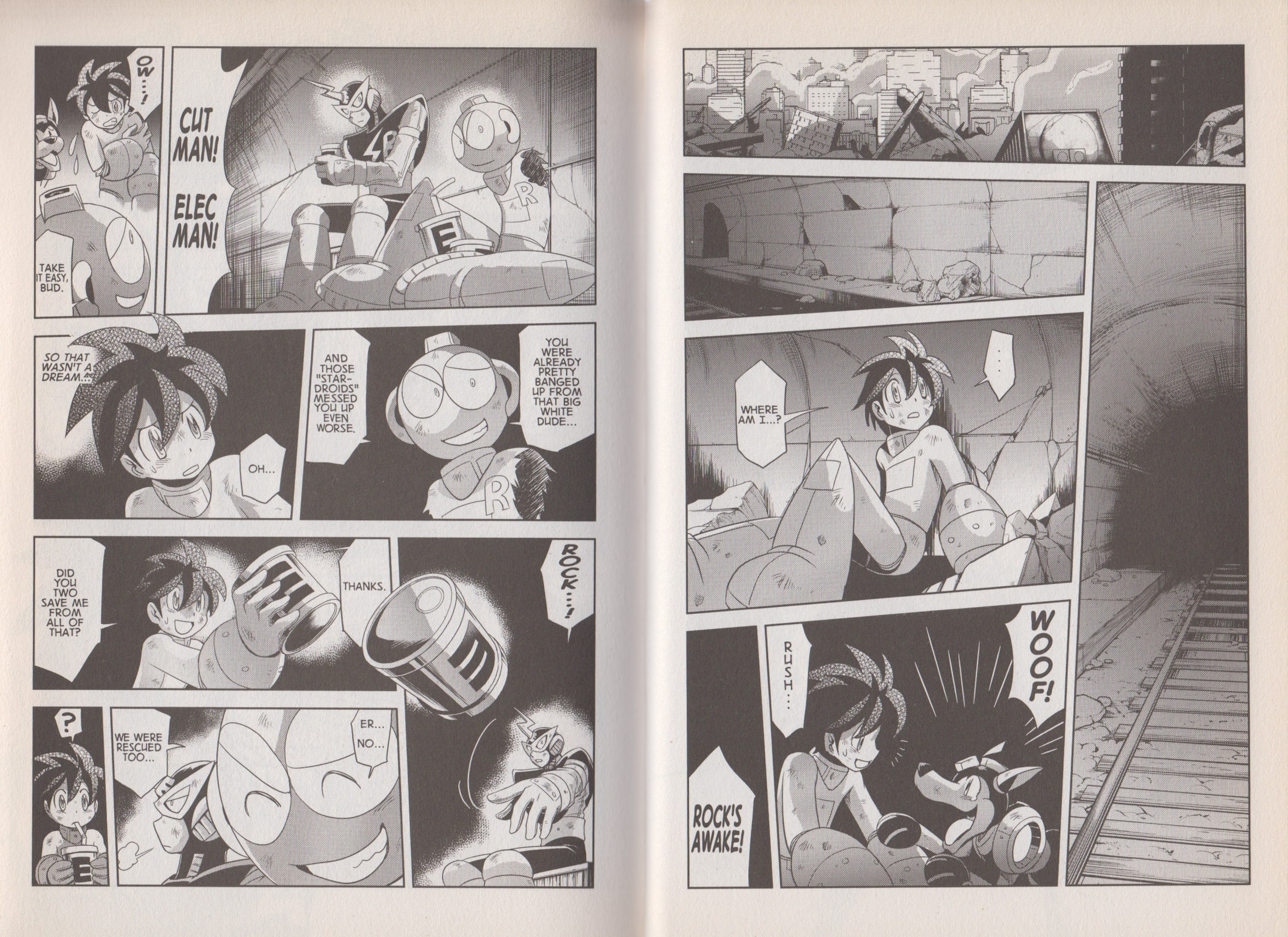 Read Mega Man Gigamix chapter 4 image 18 on Lezhin
