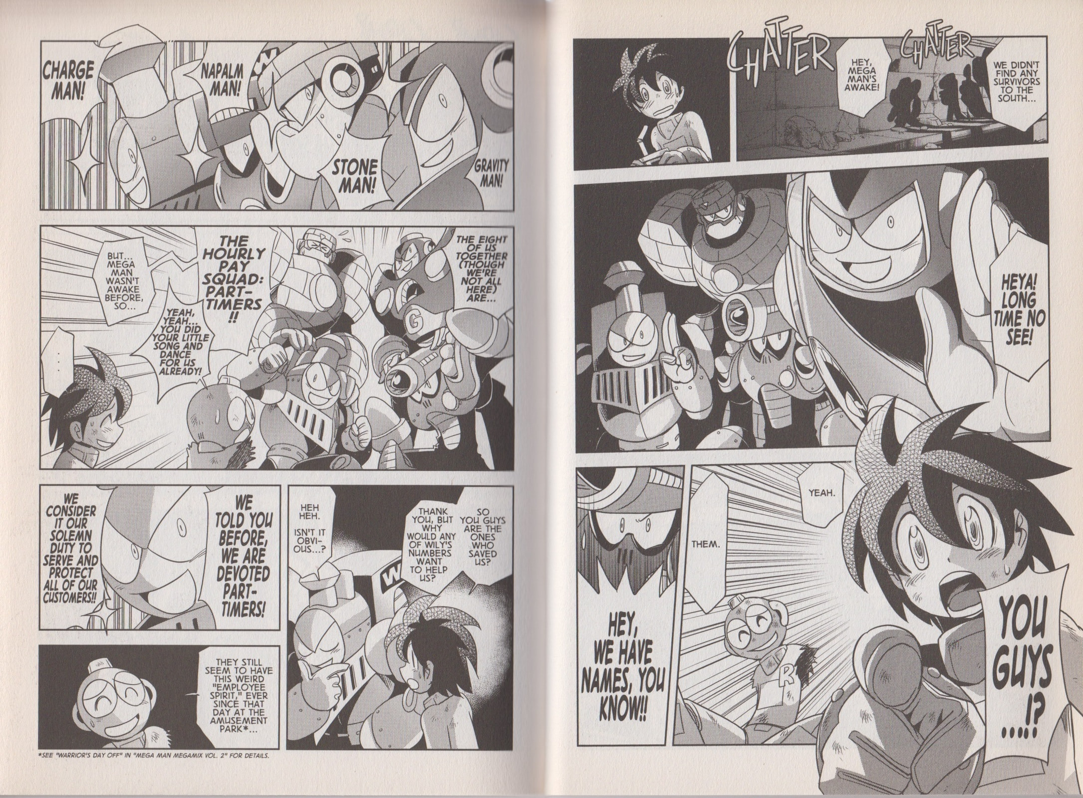 Read Mega Man Gigamix chapter 4 image 19 on Lezhin