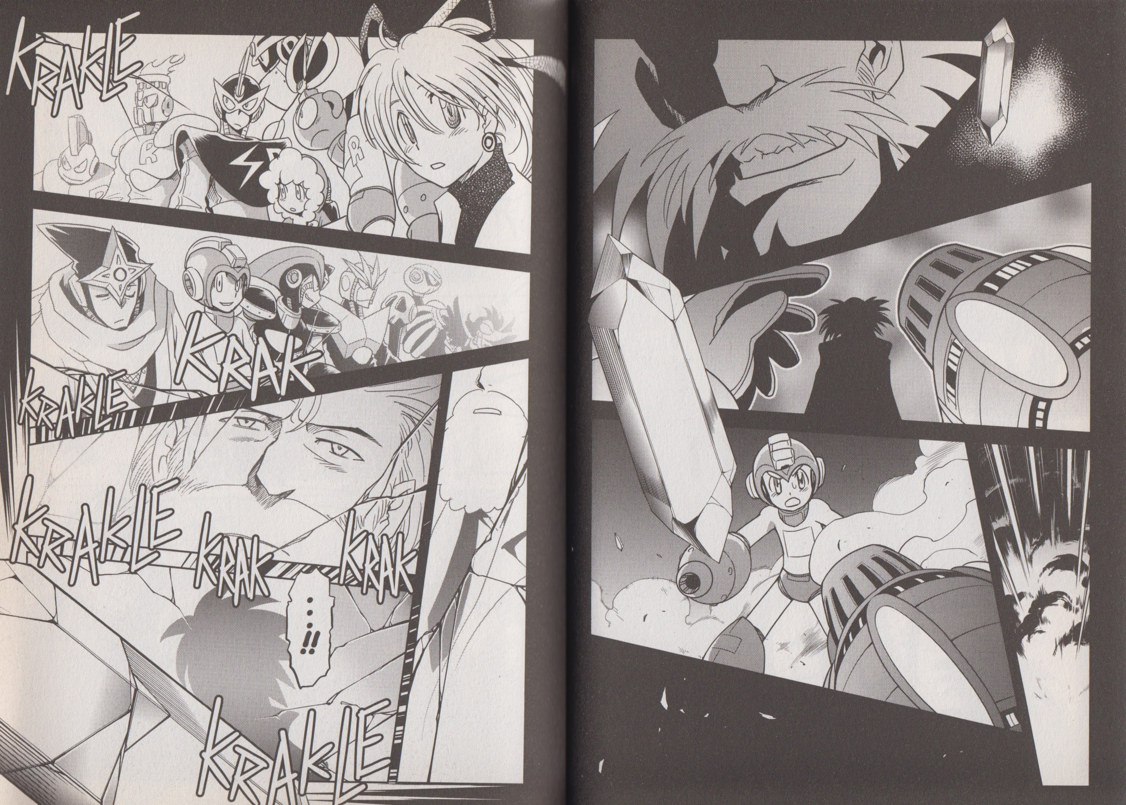 Read Mega Man Gigamix chapter 4 image 32 on Lezhin