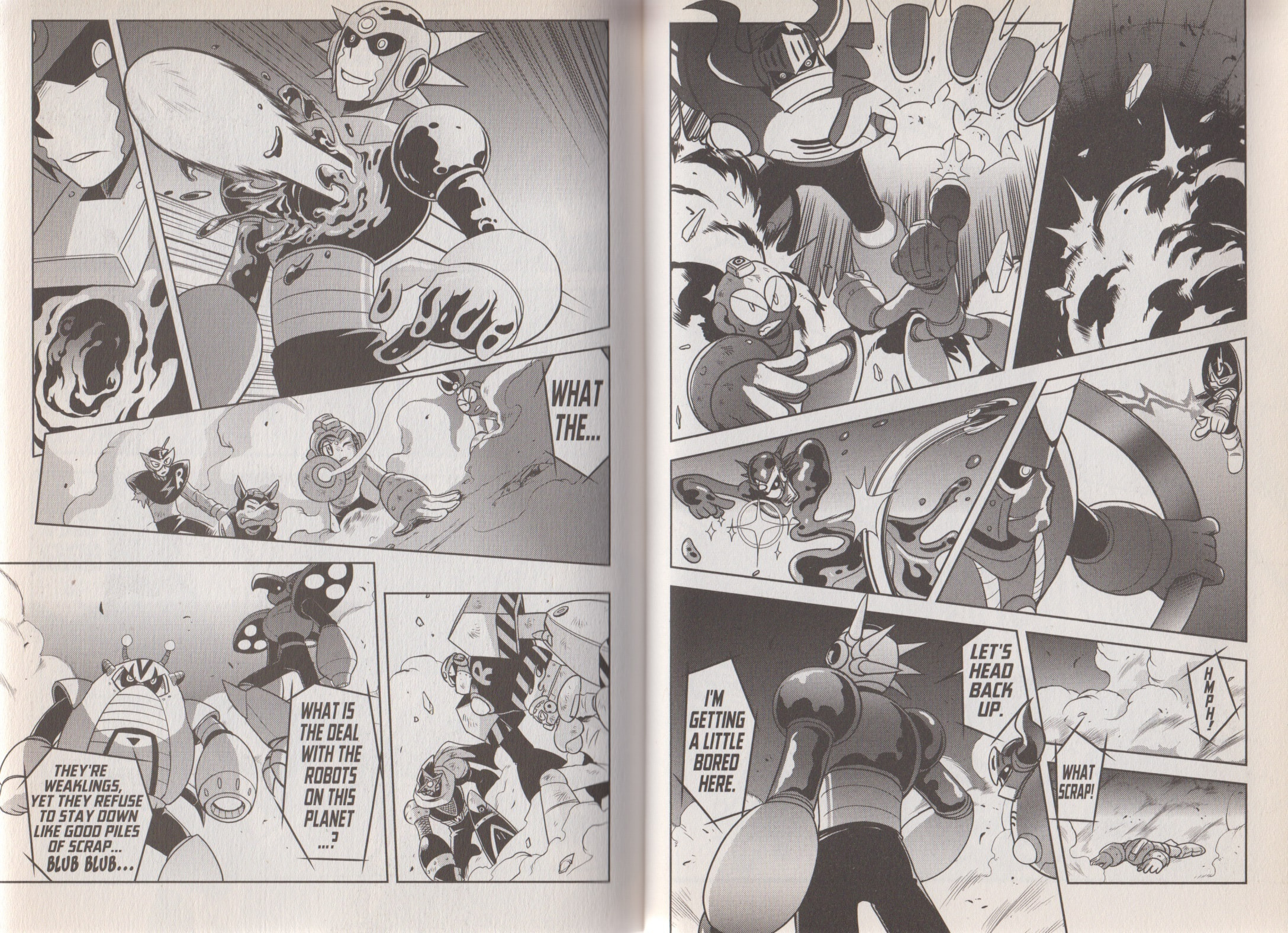 Read Mega Man Gigamix chapter 4 image 35 on Lezhin
