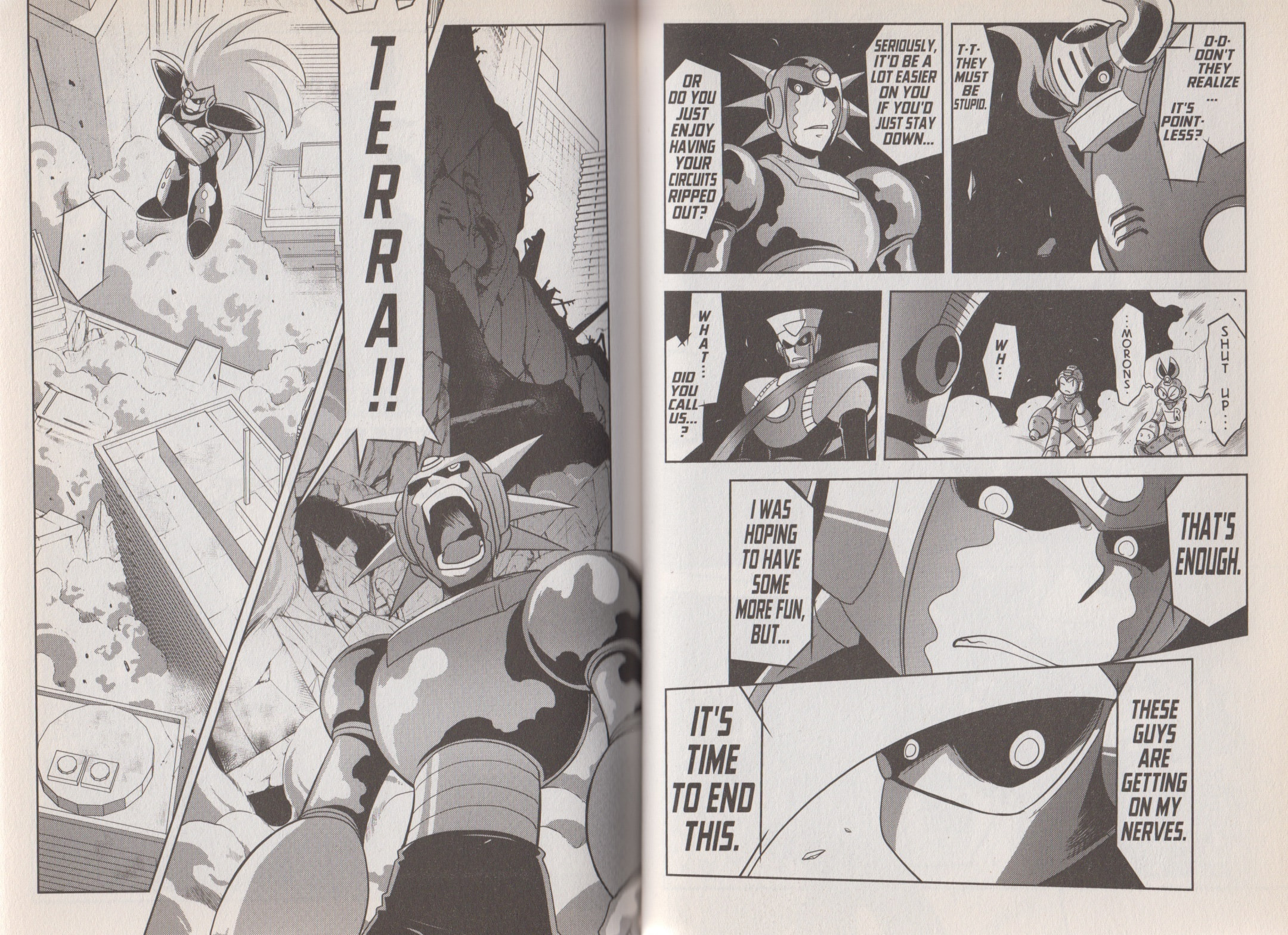 Read Mega Man Gigamix chapter 4 image 36 on Lezhin