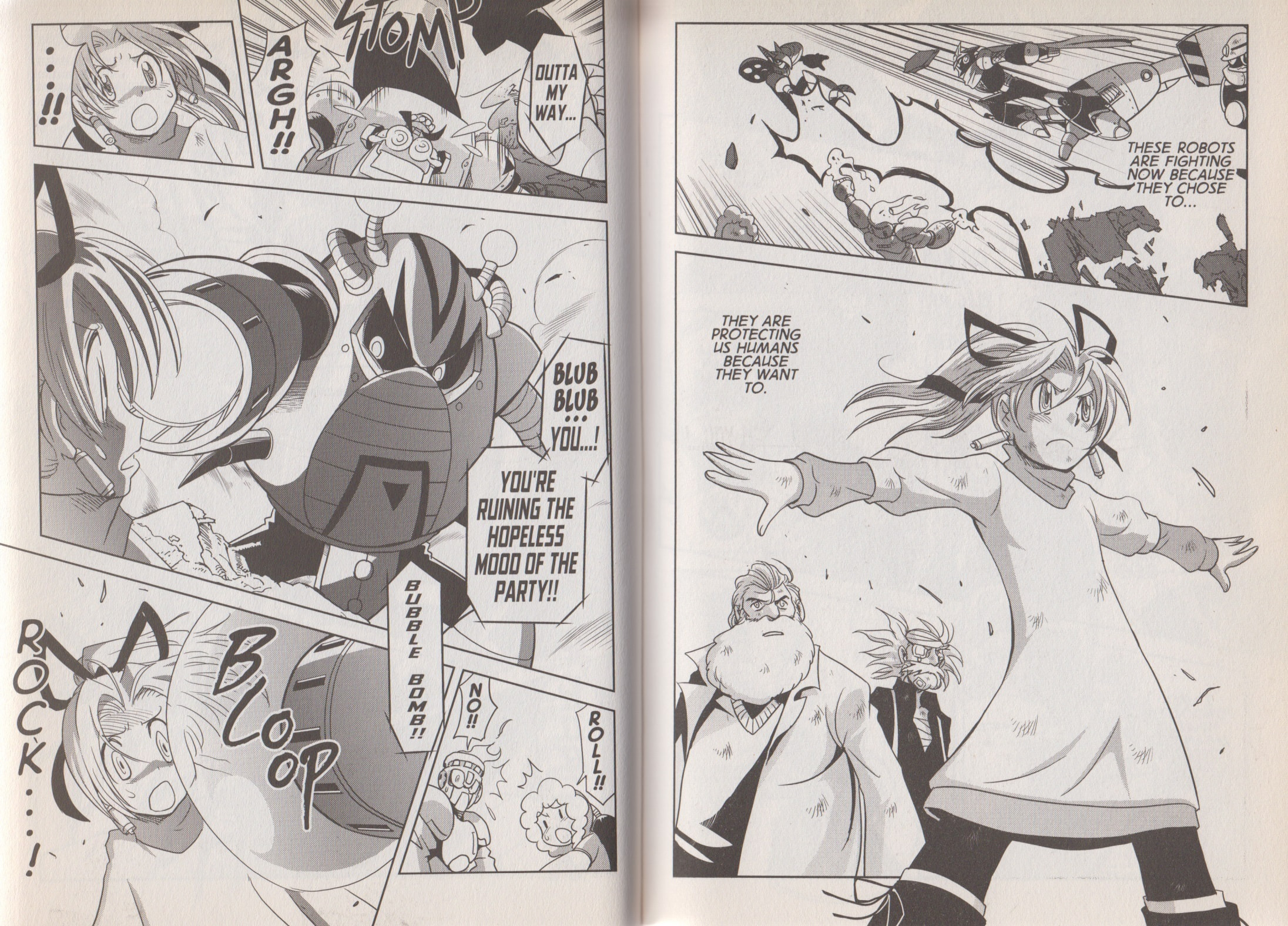 Read Mega Man Gigamix chapter 4 image 47 on Lezhin