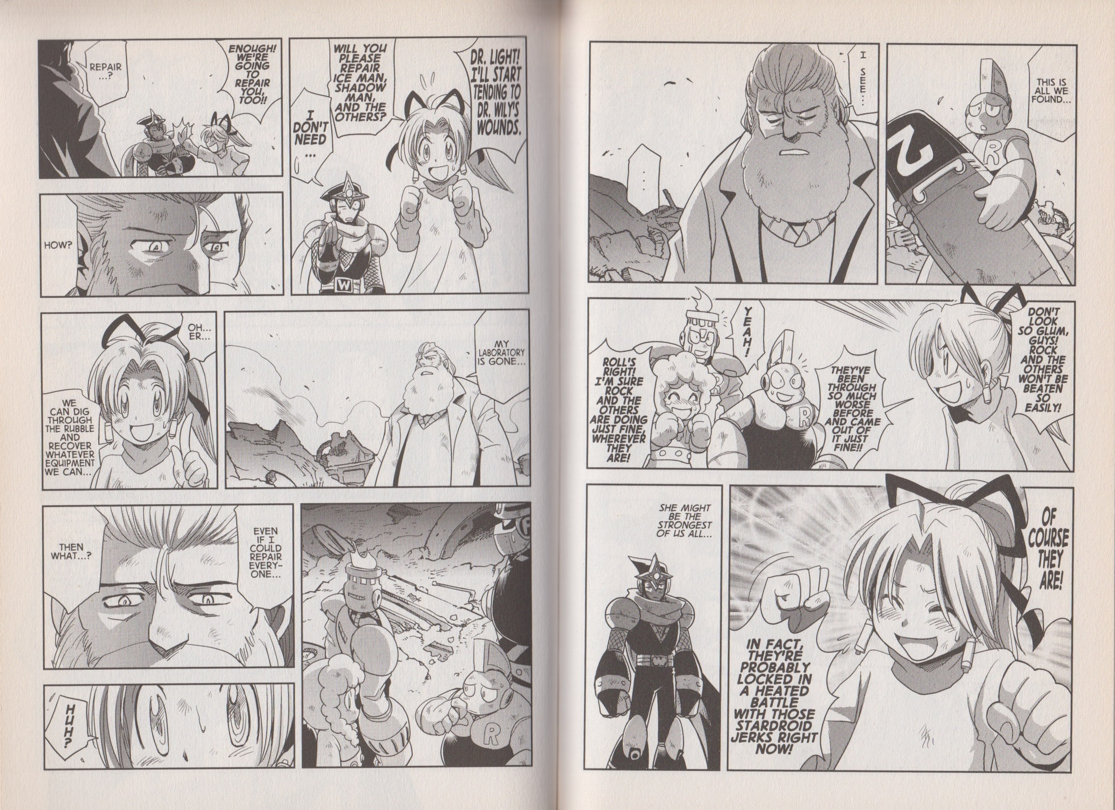 Read Mega Man Gigamix chapter 4 image 7 on Lezhin