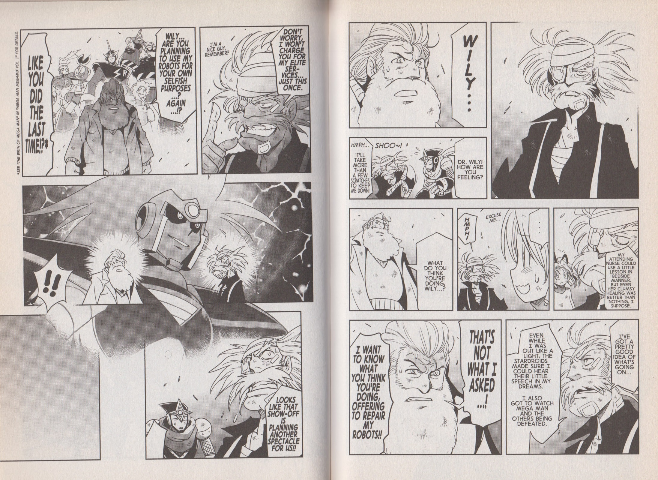 Read Mega Man Gigamix chapter 4 image 9 on Lezhin