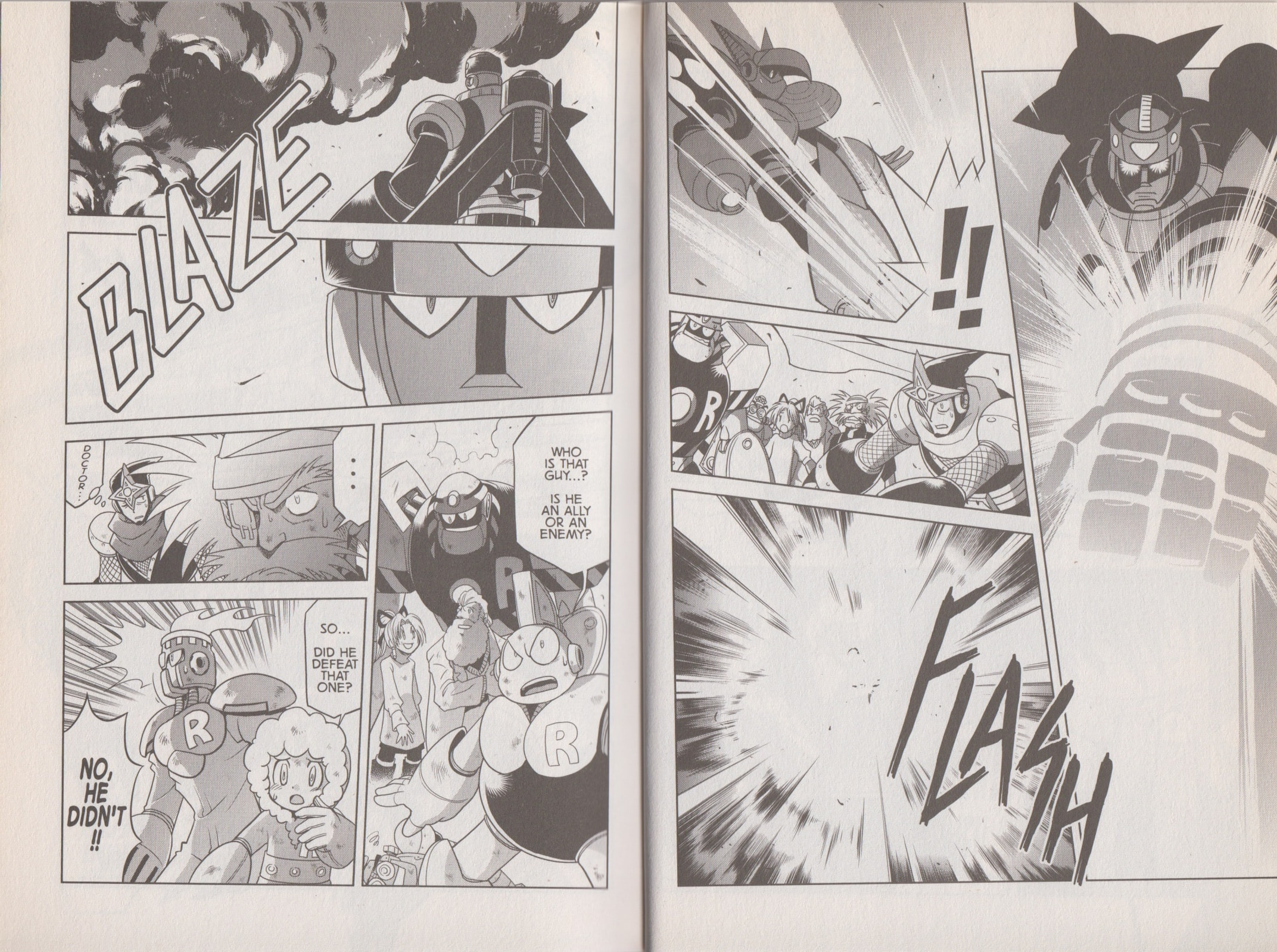 Read Mega Man Gigamix chapter 5 image 11 on Lezhin
