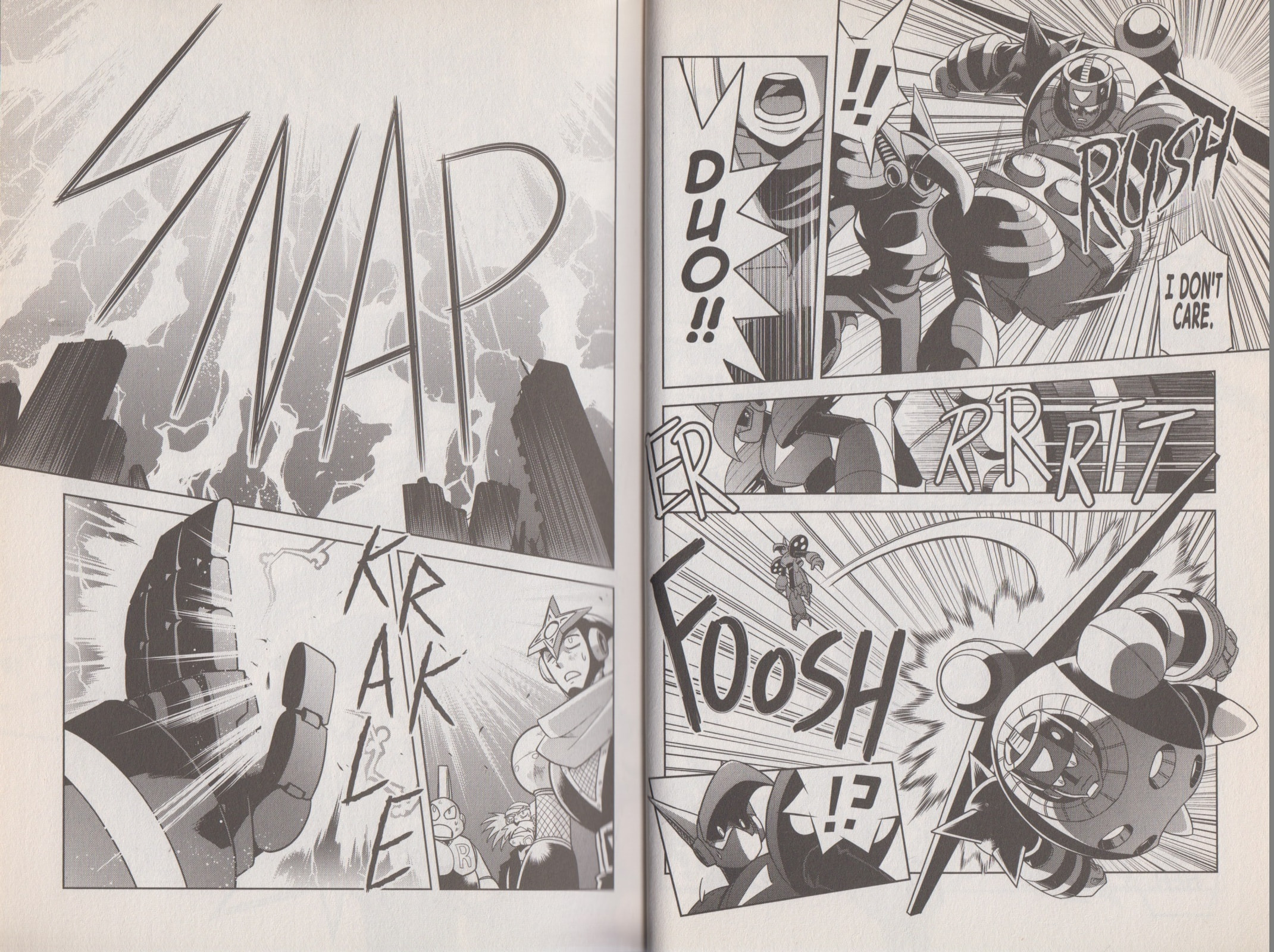 Read Mega Man Gigamix chapter 5 image 13 on Lezhin