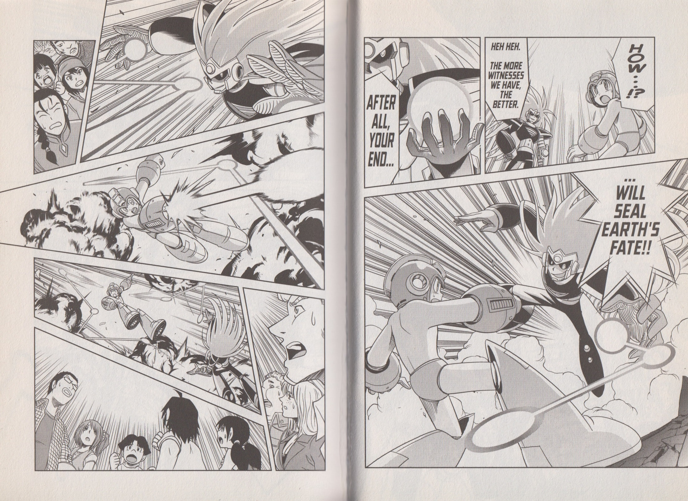Read Mega Man Gigamix chapter 5 image 34 on Lezhin
