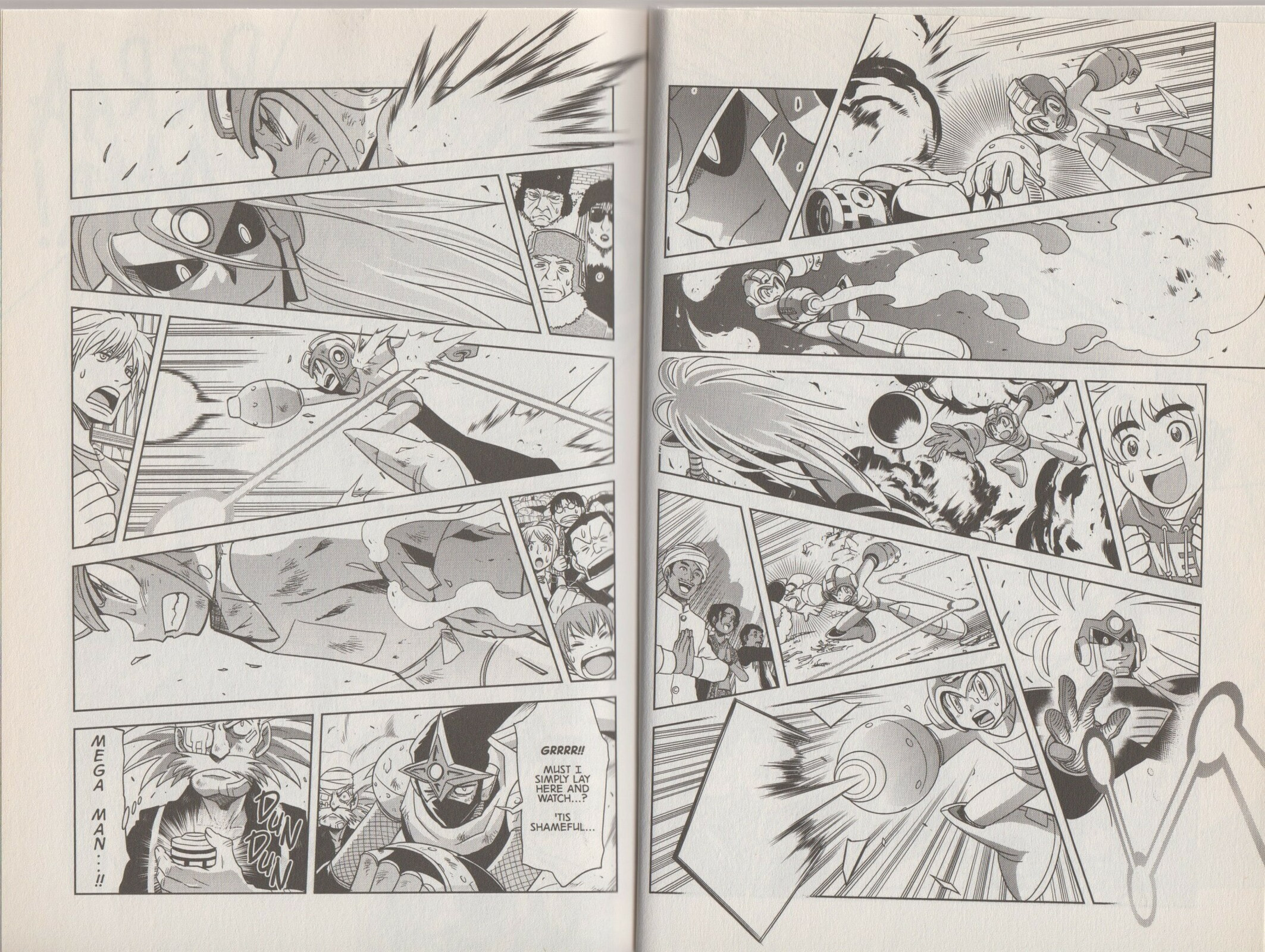 Read Mega Man Gigamix chapter 5 image 35 on Lezhin