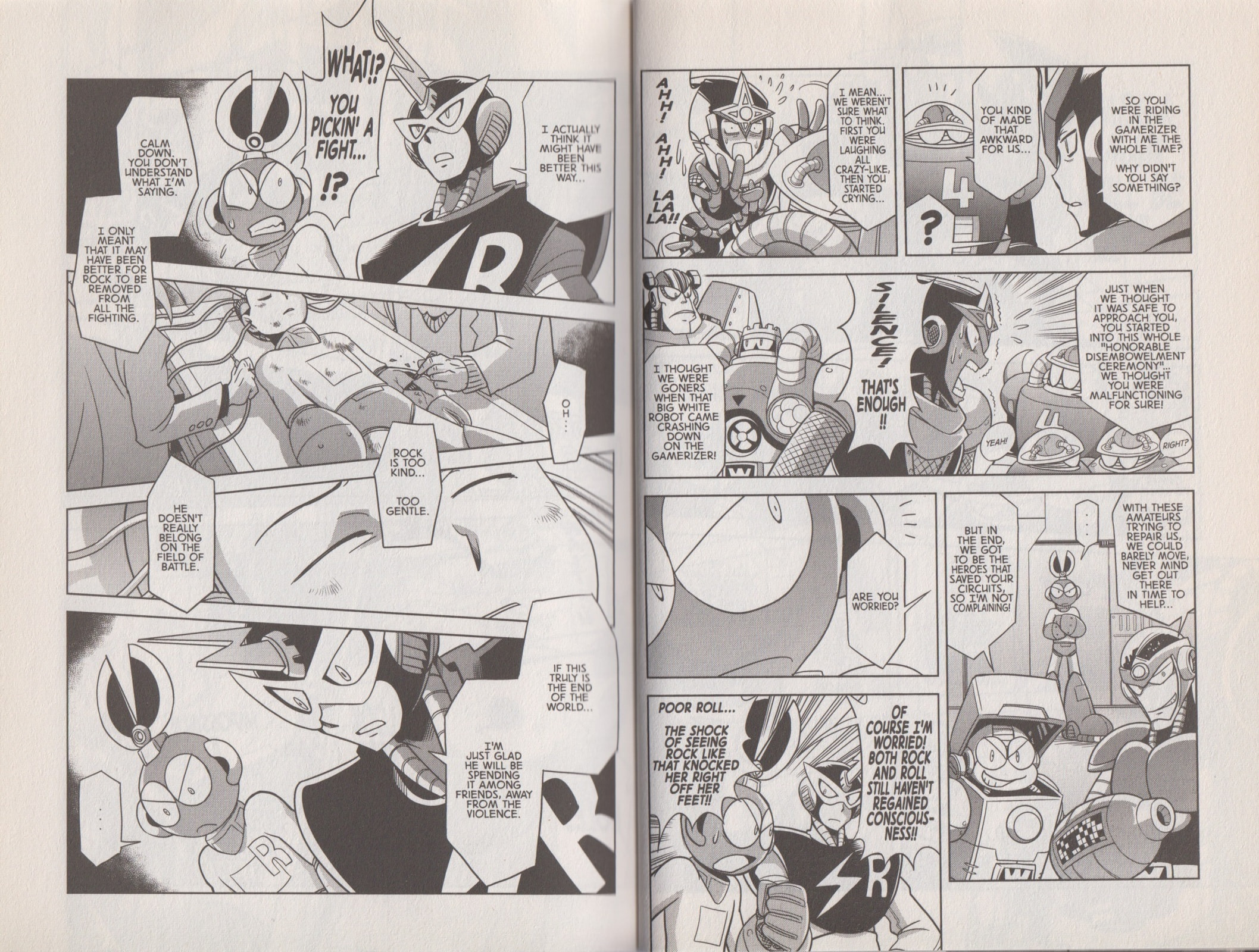 Read Mega Man Gigamix chapter 5 image 50 on Lezhin