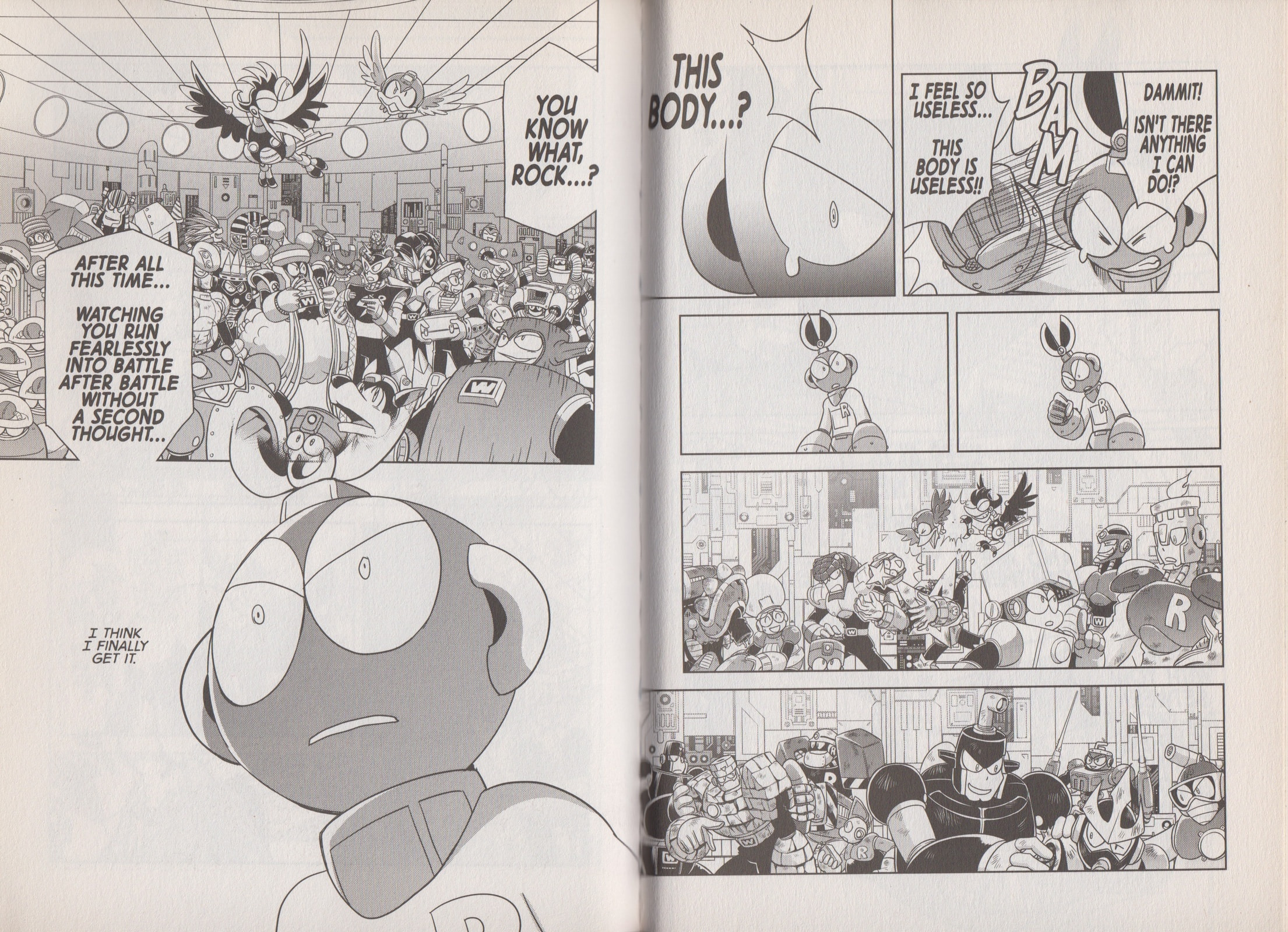 Read Mega Man Gigamix chapter 5 image 55 on Lezhin