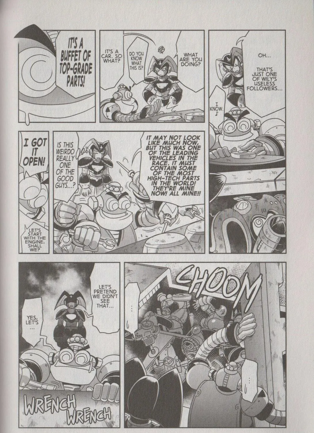 Read Mega Man Megamix chapter 0 image 130 on Lezhin