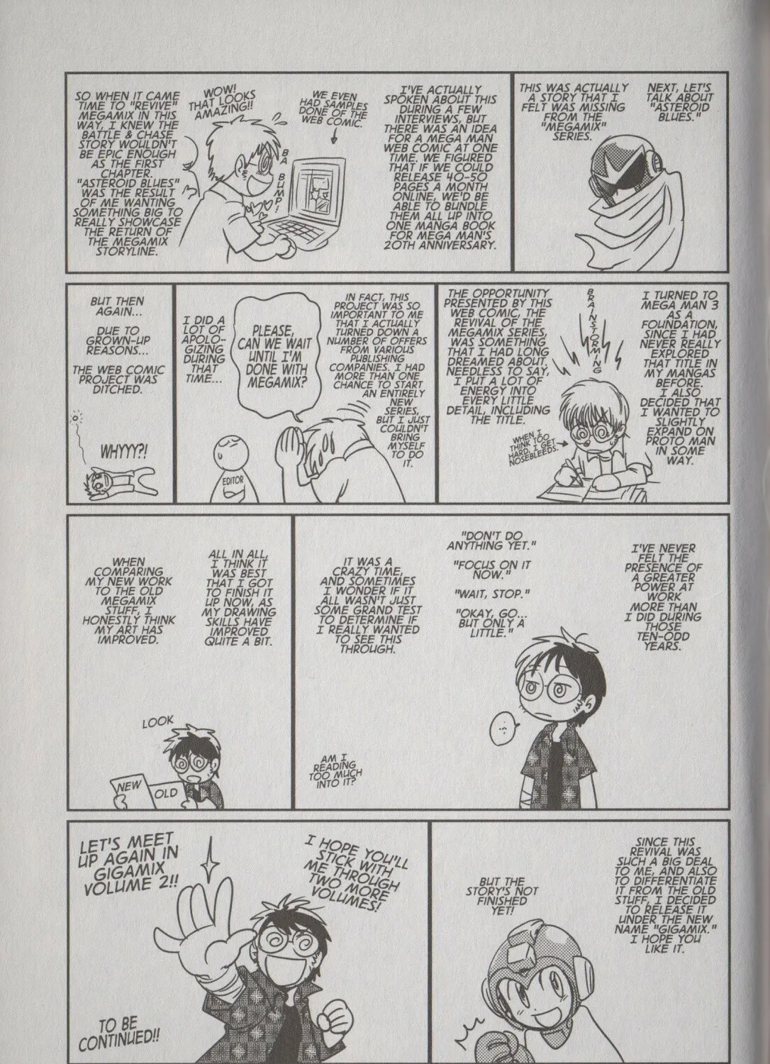 Read Mega Man Megamix chapter 0 image 200 on Lezhin