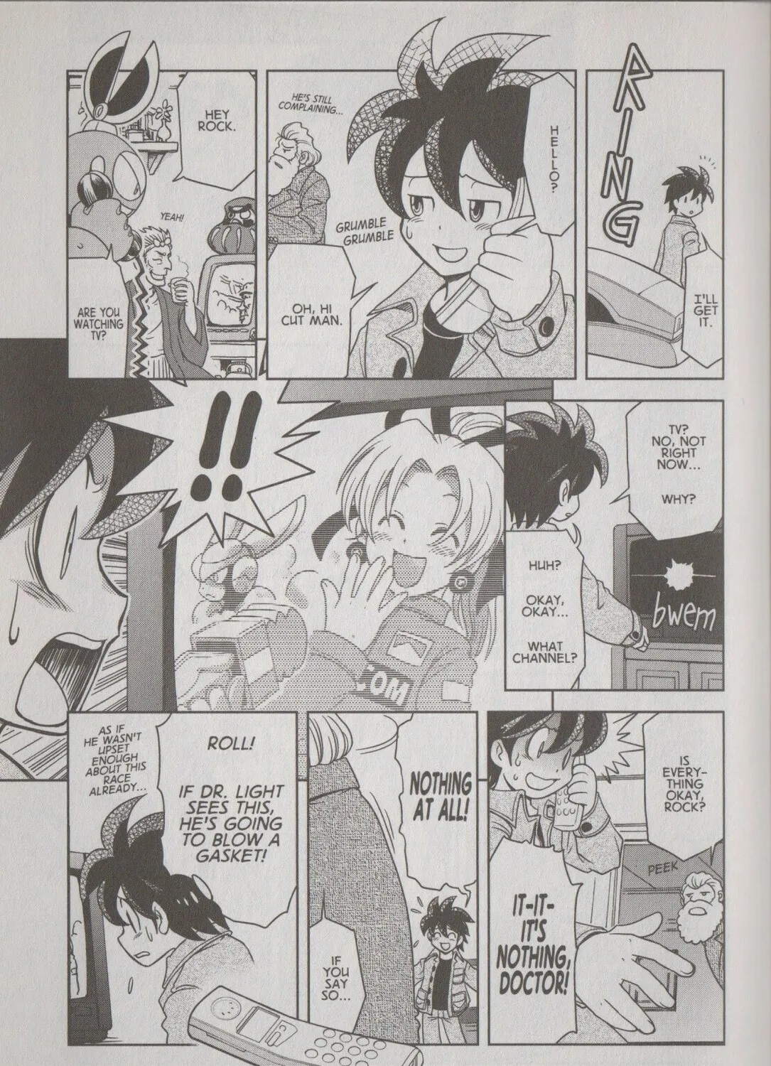 Read Mega Man Megamix chapter 0 image 6 on Lezhin