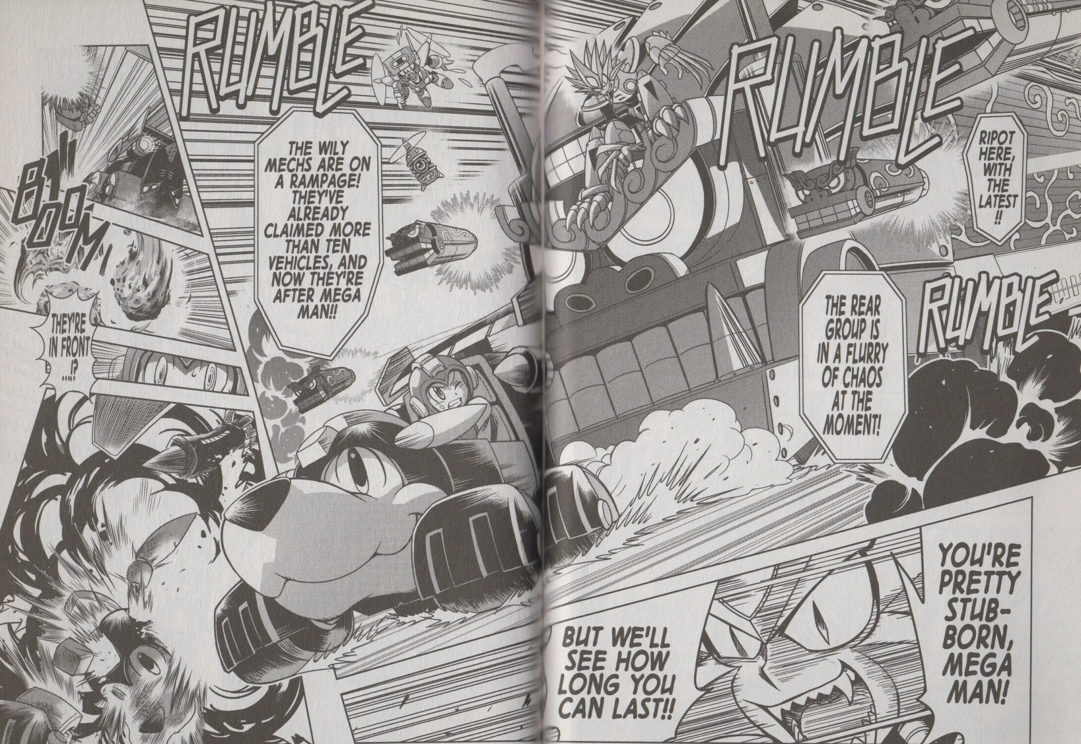 Read Mega Man Megamix chapter 0 image 84 on Lezhin