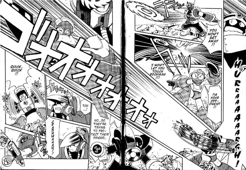 Read Mega Man Megamix chapter 2 image 33 on Lezhin