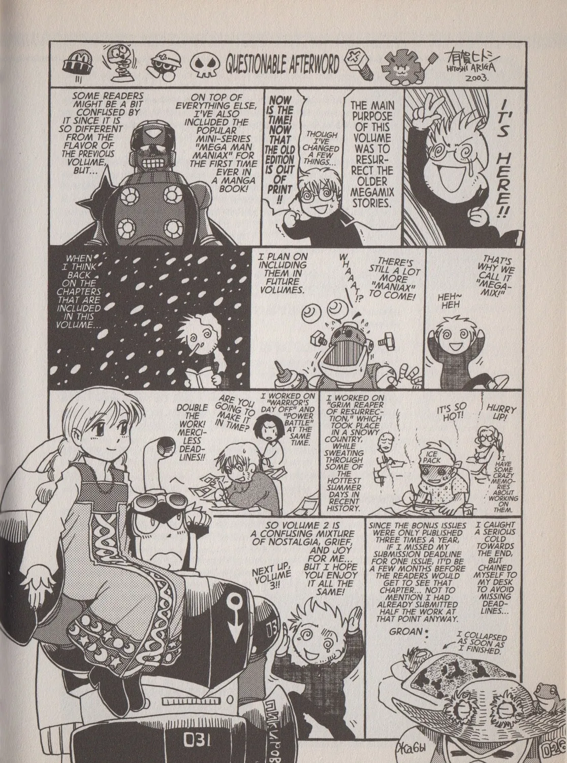 Read Mega Man Megamix chapter 3.1 image 132 on Lezhin