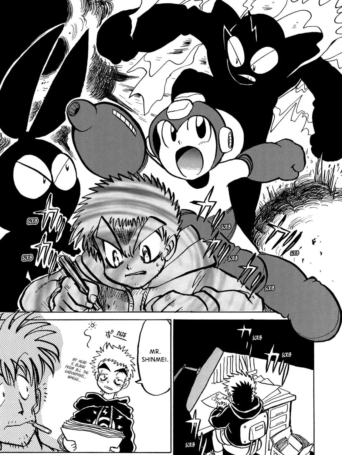 Read Mega Man Megamix chapter 5 image 34 on Lezhin