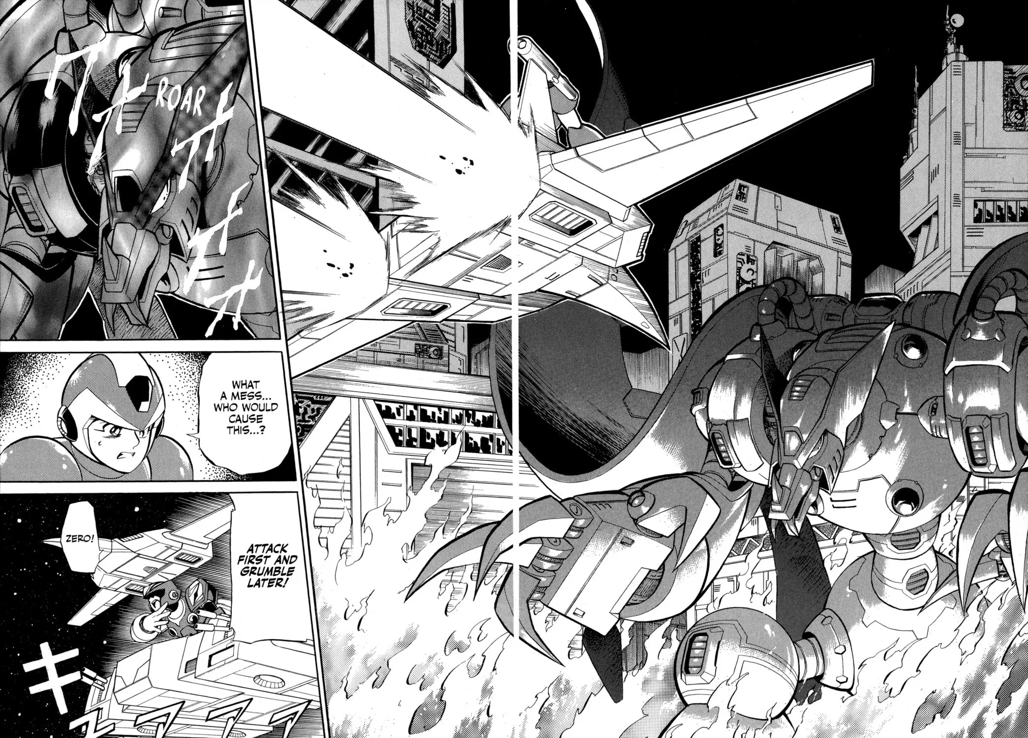 Read Mega Man X4 chapter 1 image 40 on Lezhin