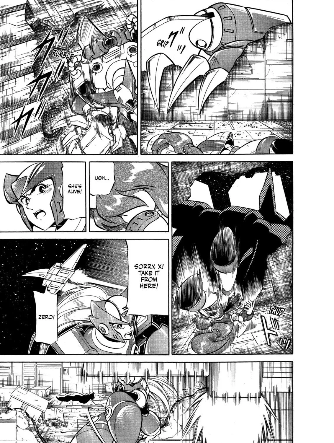 Read Mega Man X4 chapter 1 image 52 on Lezhin