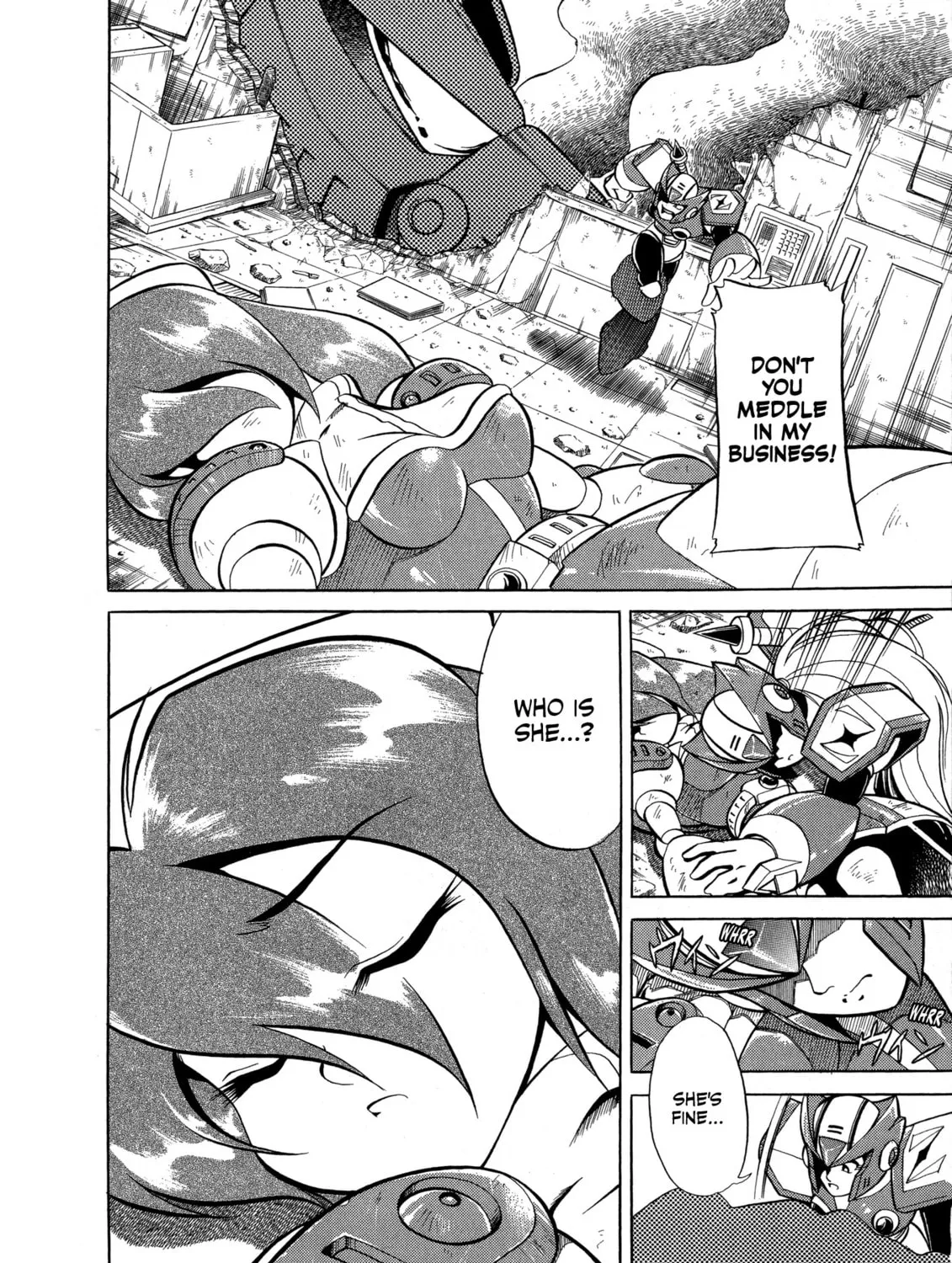 Read Mega Man X4 chapter 1 image 54 on Lezhin