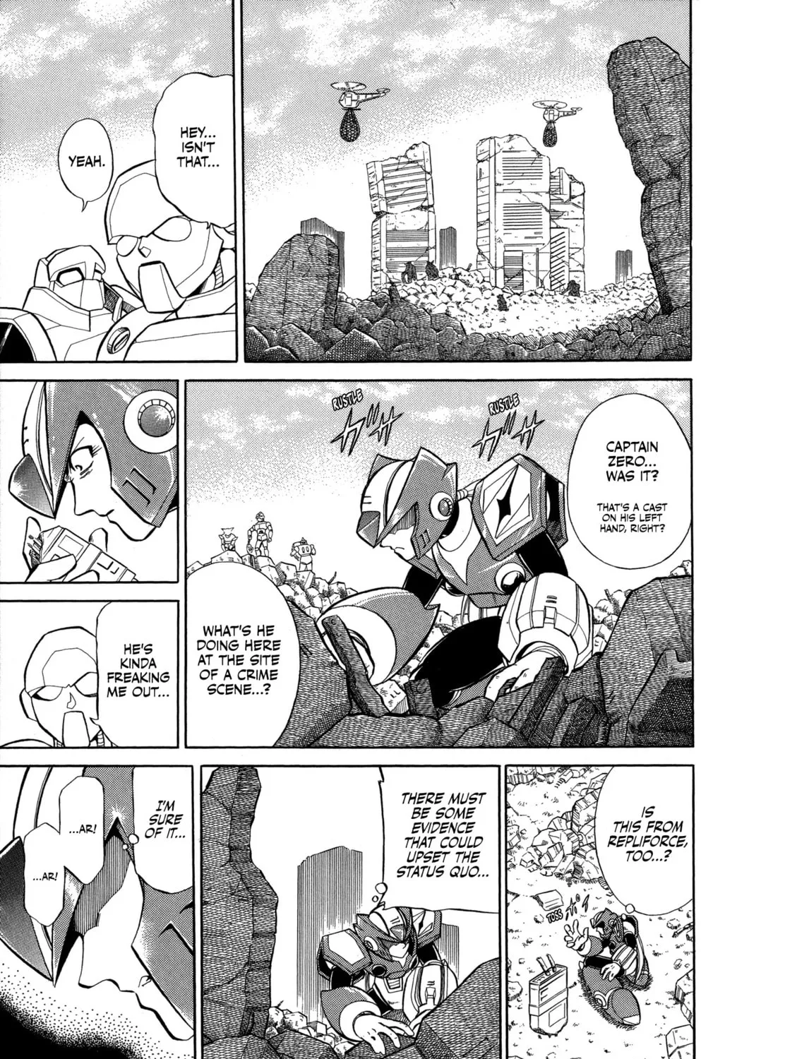 Read Mega Man X4 chapter 2 image 24 on Lezhin
