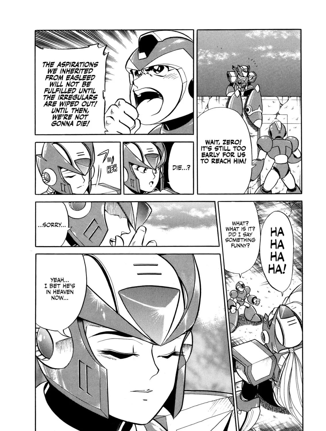 Read Mega Man X4 chapter 2 image 42 on Lezhin