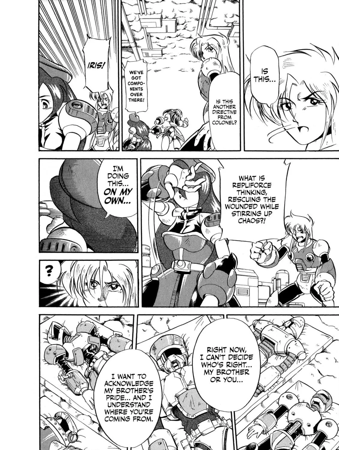 Read Mega Man X4 chapter 5 image 46 on Lezhin