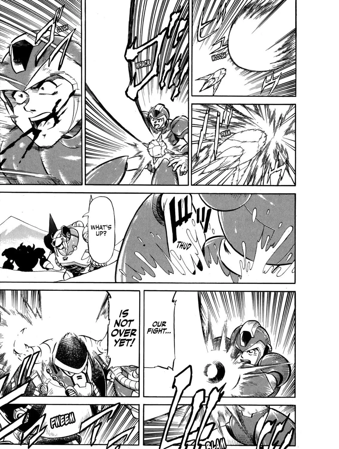 Read Mega Man X4 chapter 6 image 33 on Lezhin