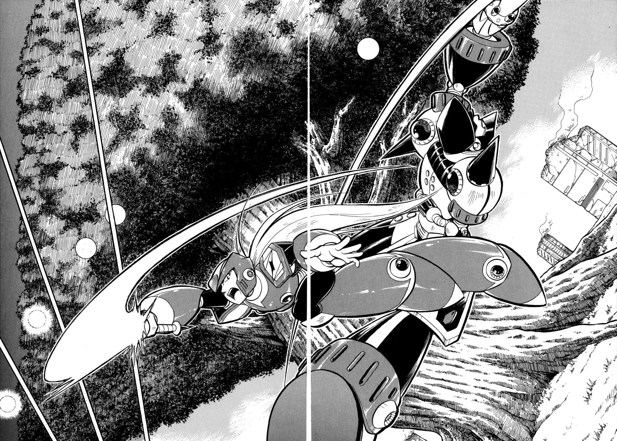 Read Mega Man X4 chapter 8 image 36 on Lezhin