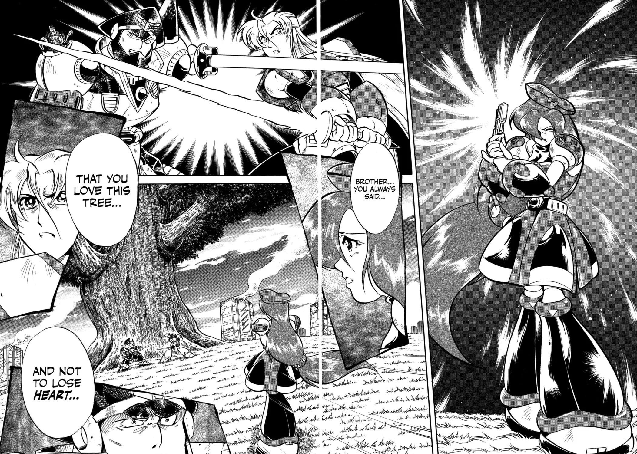 Read Mega Man X4 chapter 8 image 42 on Lezhin