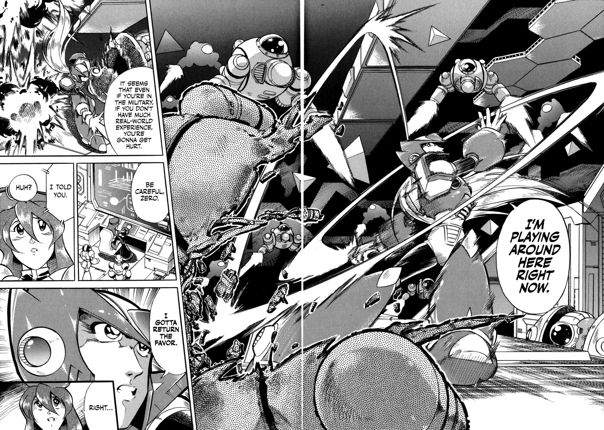 Read Mega Man X4 chapter 9 image 14 on Lezhin