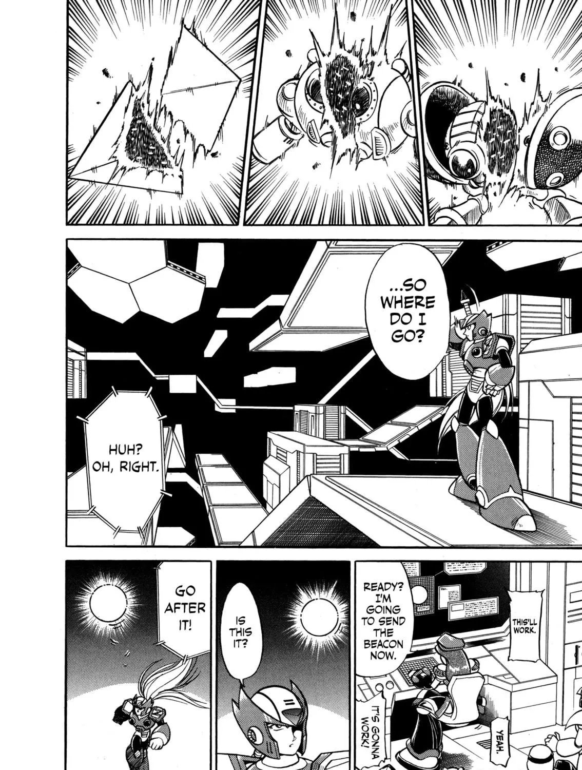Read Mega Man X4 chapter 9 image 16 on Lezhin