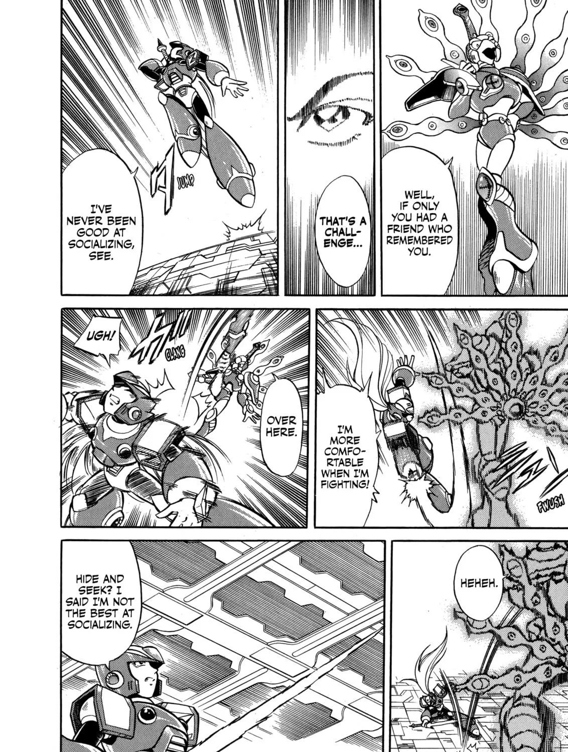 Read Mega Man X4 chapter 9 image 38 on Lezhin