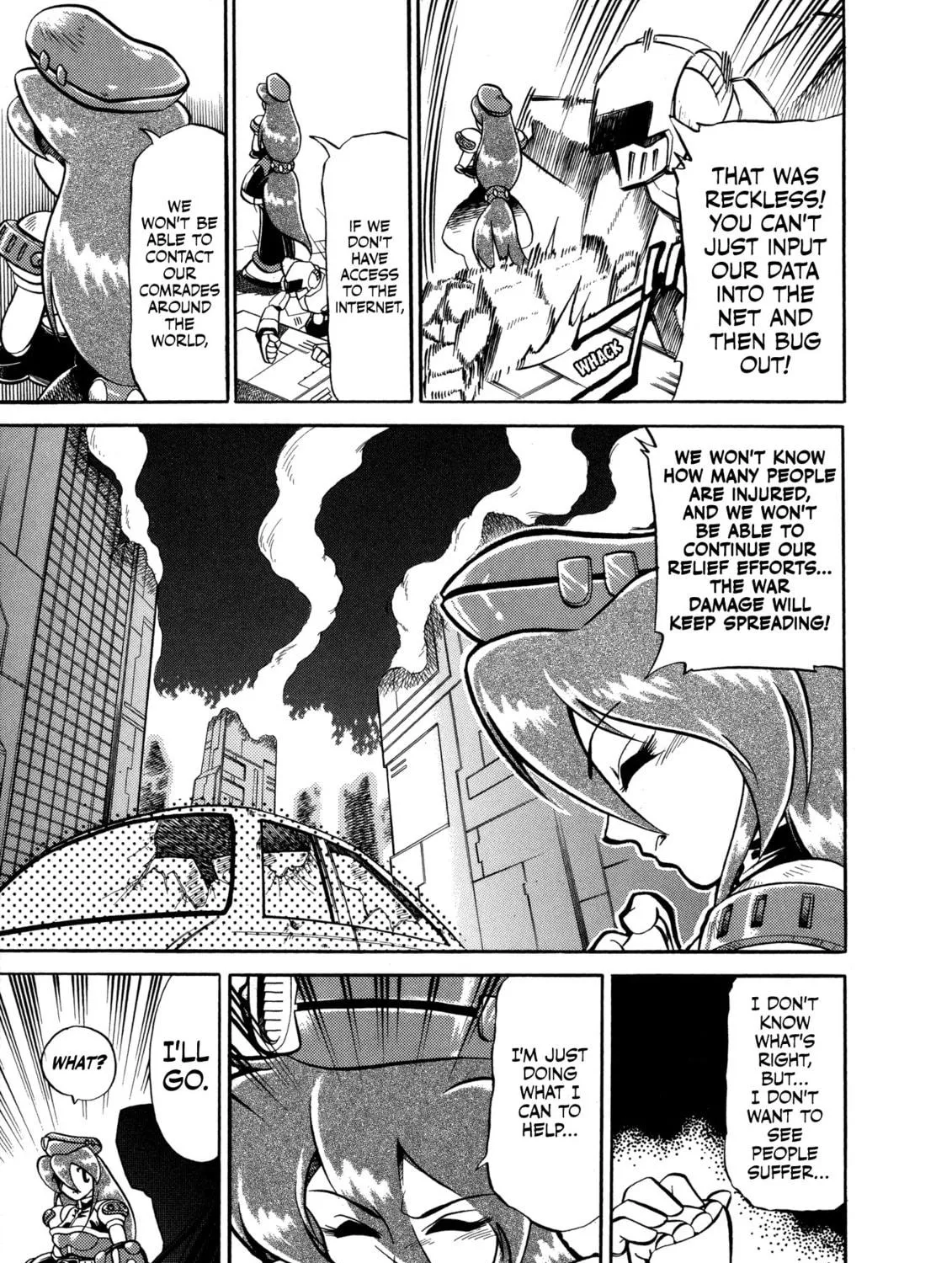 Read Mega Man X4 chapter 9 image 8 on Lezhin