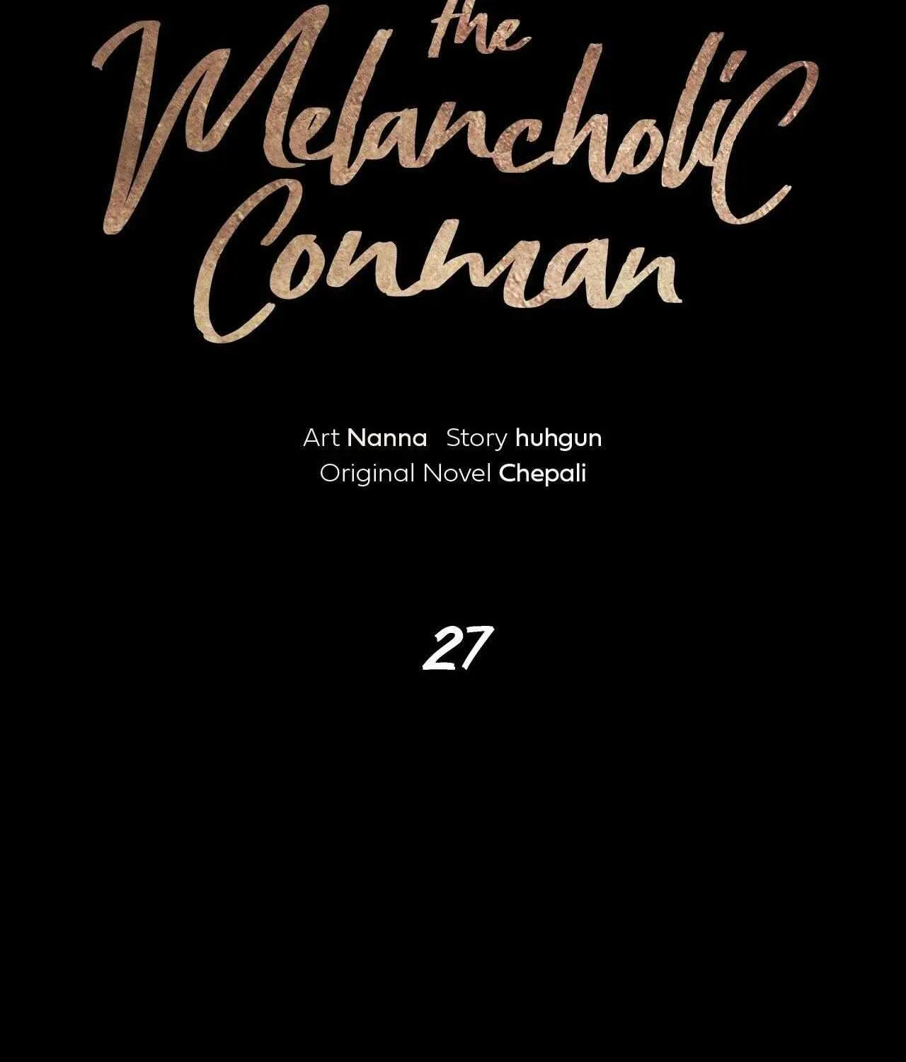 Read Melancholy Conman chapter 27 image 2 on Lezhin
