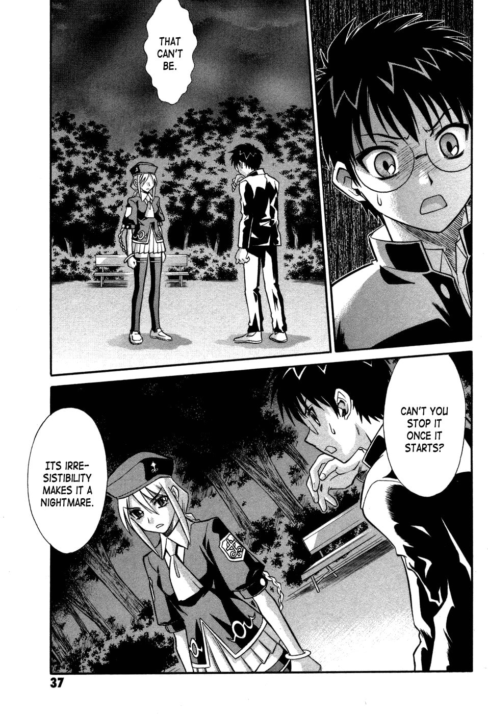 Read Melty Blood chapter 10 image 8 on Lezhin