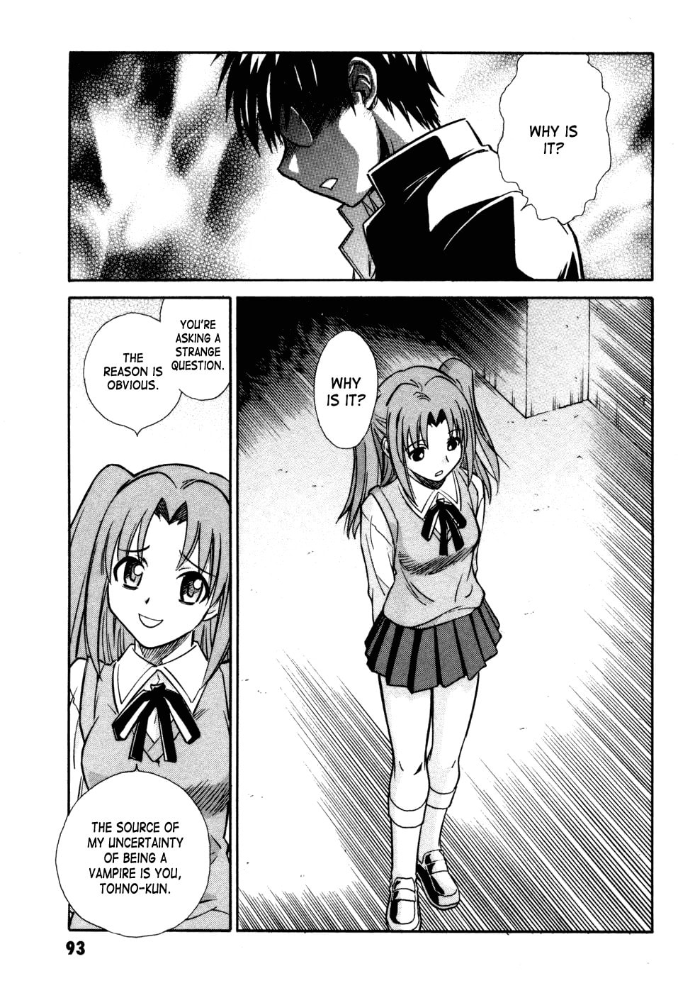 Read Melty Blood chapter 11 image 12 on Lezhin