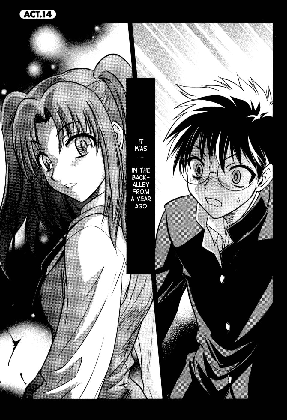 Read Melty Blood chapter 14 image 1 on Lezhin