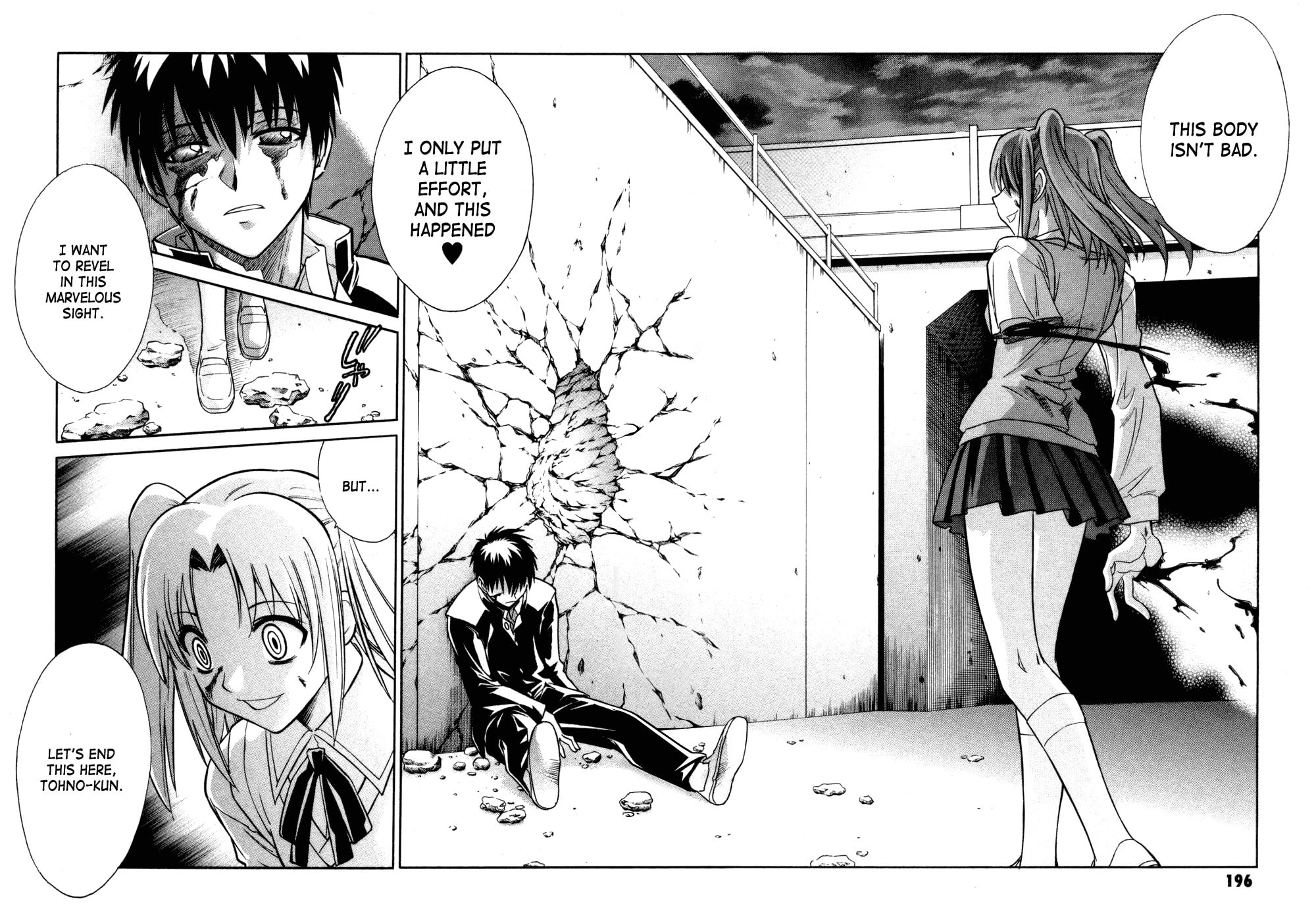 Read Melty Blood chapter 14 image 18 on Lezhin