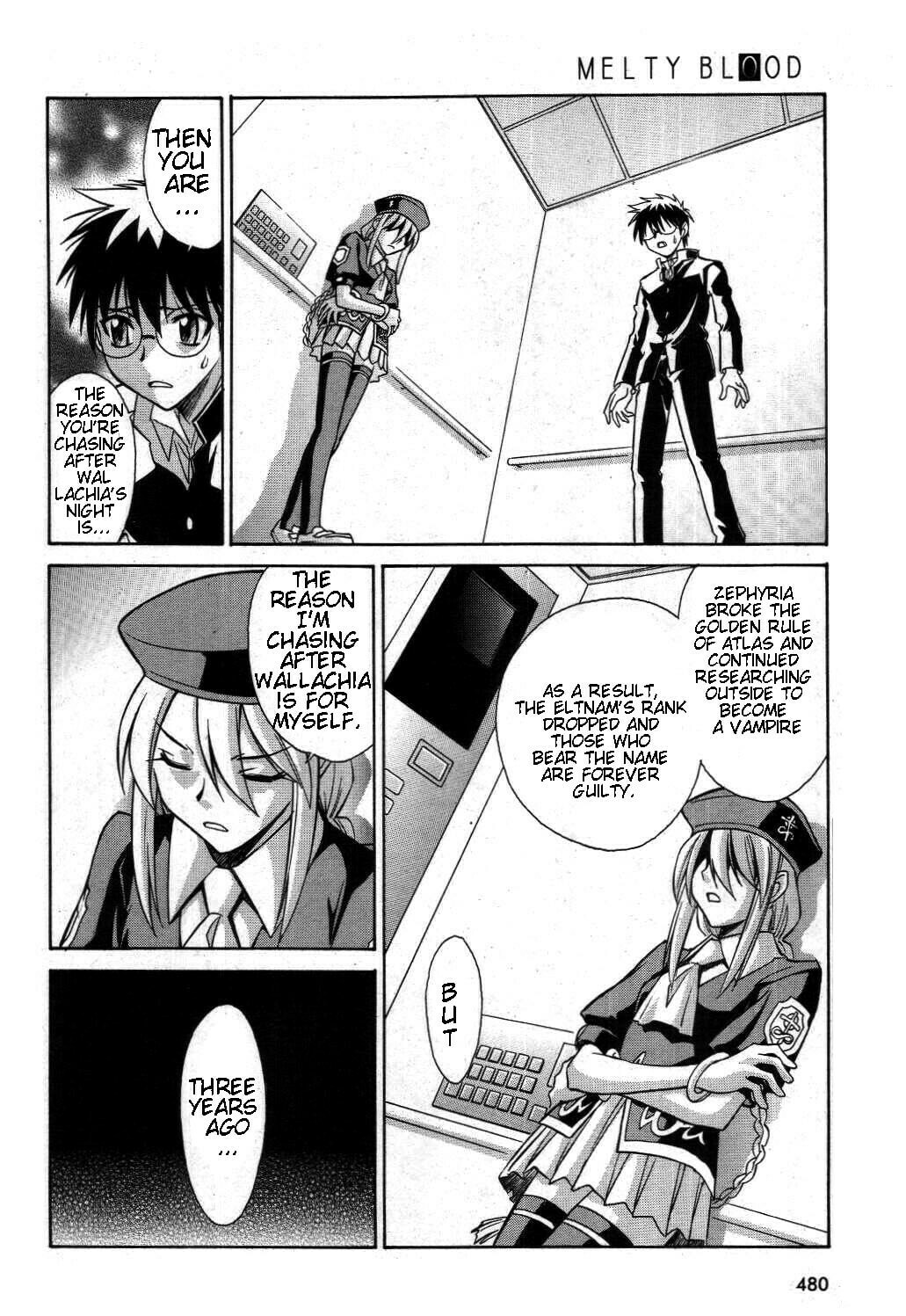 Read Melty Blood chapter 18 image 27 on Lezhin