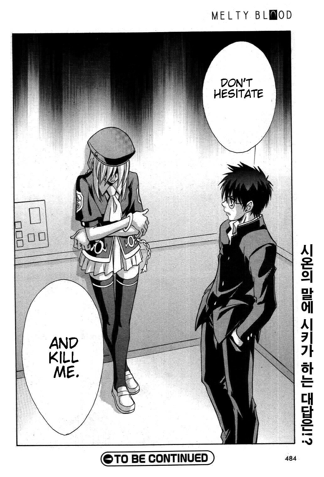 Read Melty Blood chapter 18 image 31 on Lezhin