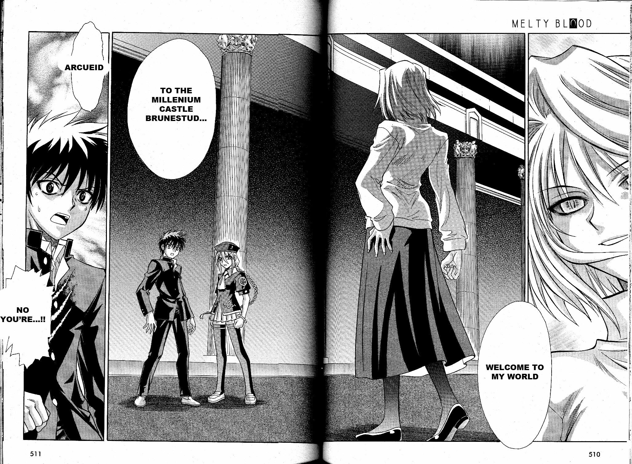 Read Melty Blood chapter 22 image 20 on Lezhin