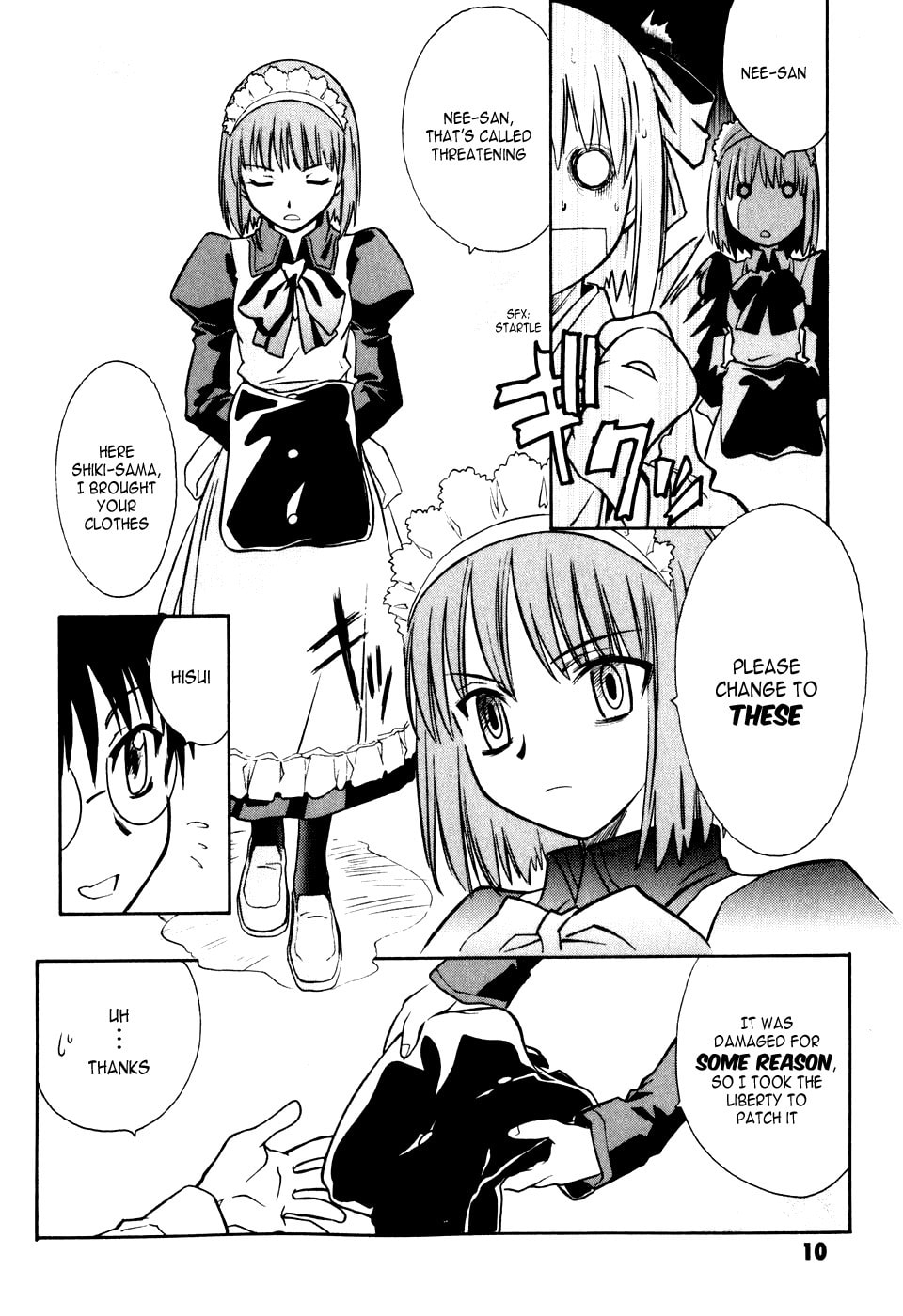 Read Melty Blood chapter 5 image 12 on Lezhin