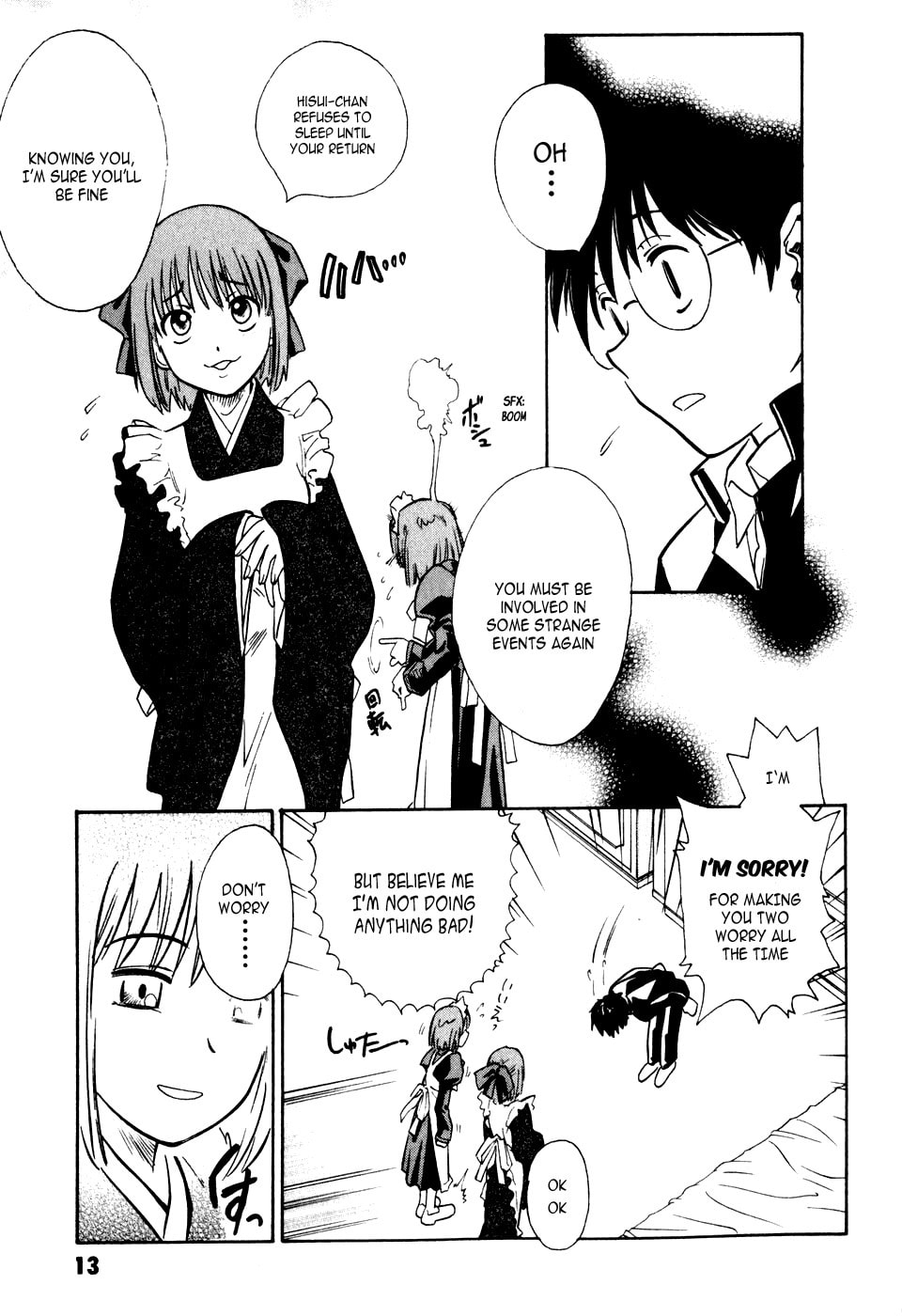 Read Melty Blood chapter 5 image 15 on Lezhin