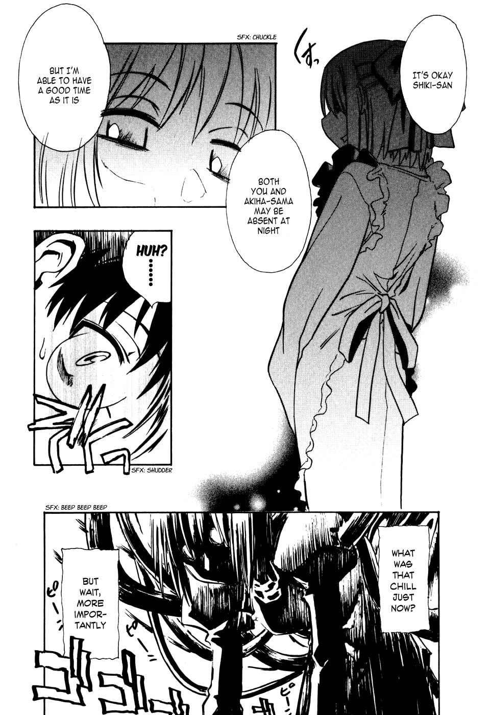 Read Melty Blood chapter 5 image 16 on Lezhin