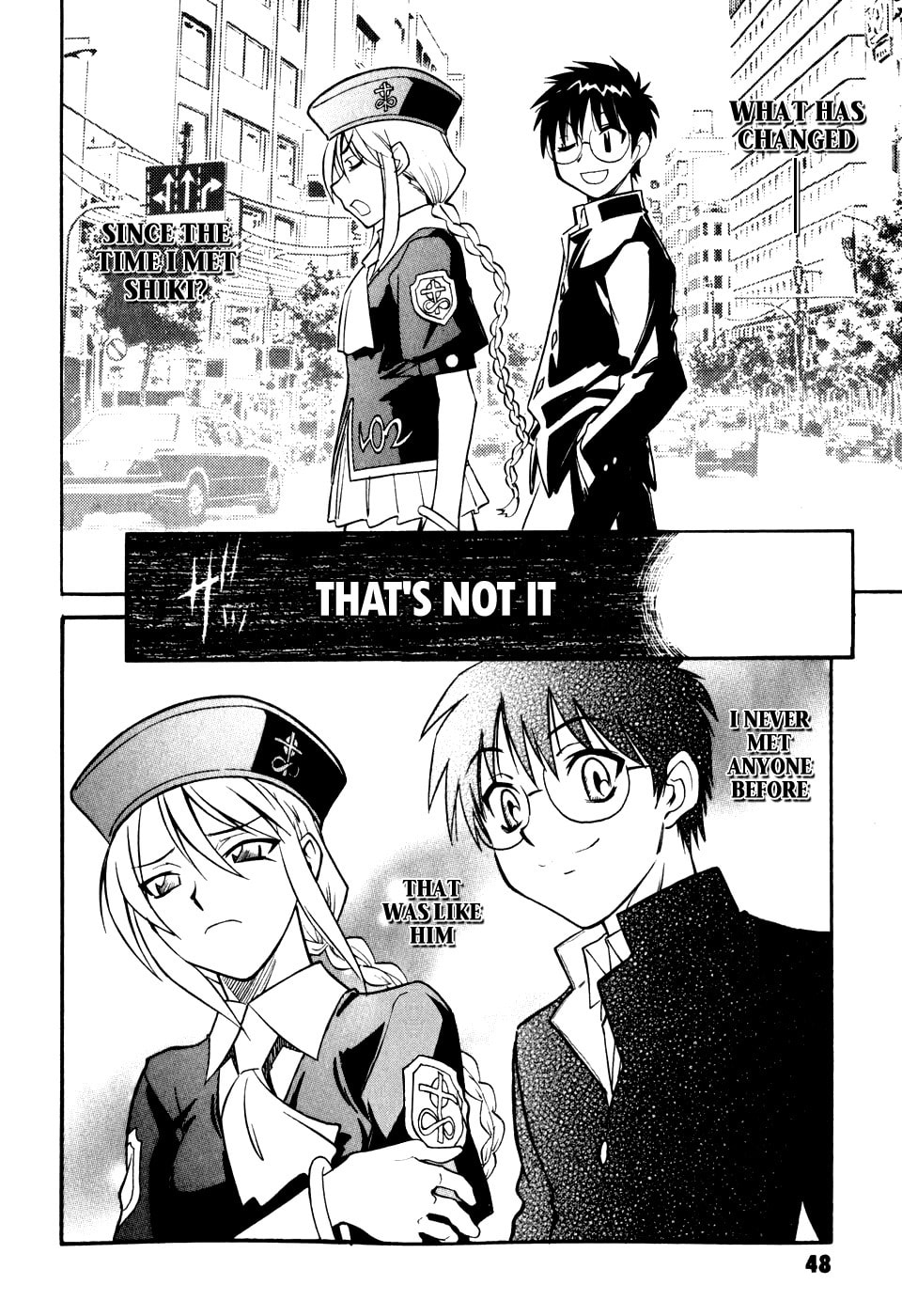 Read Melty Blood chapter 6 image 11 on Lezhin