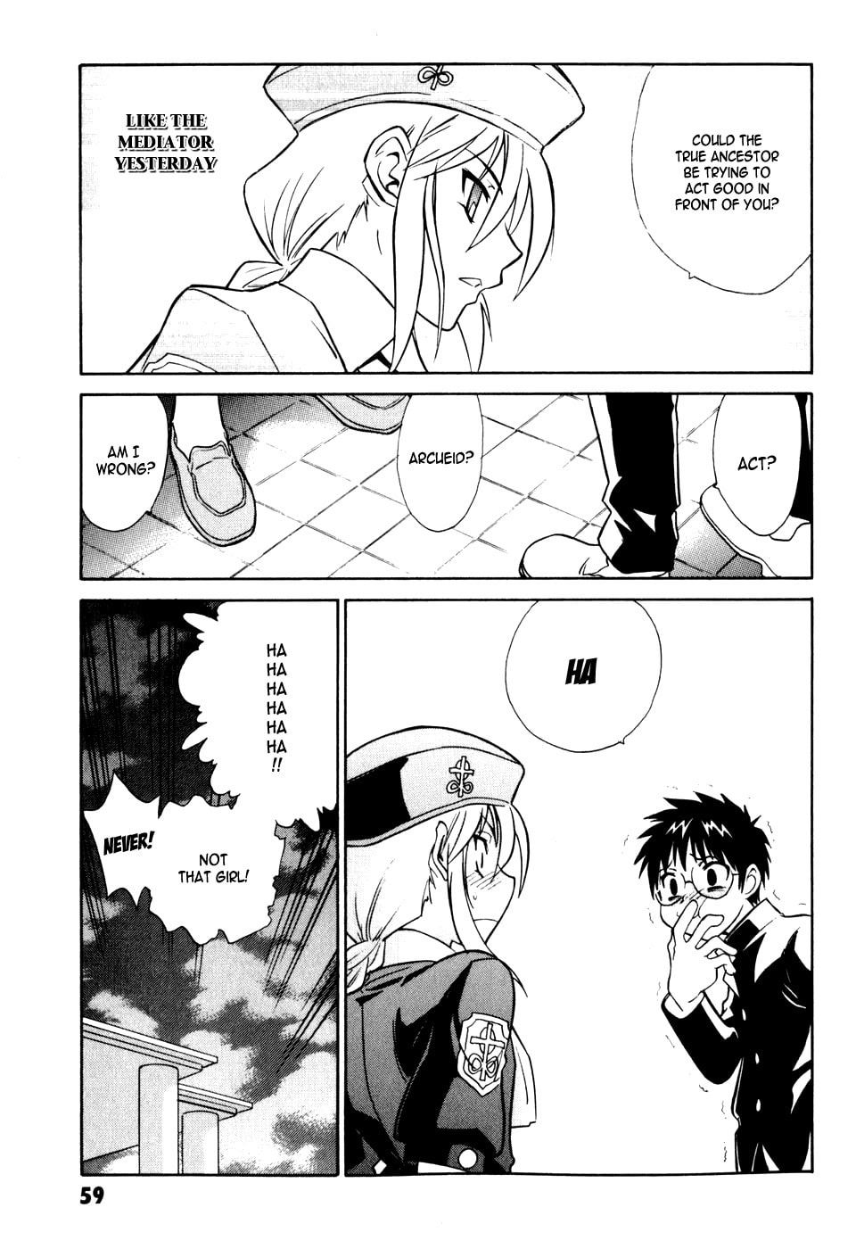 Read Melty Blood chapter 6 image 21 on Lezhin