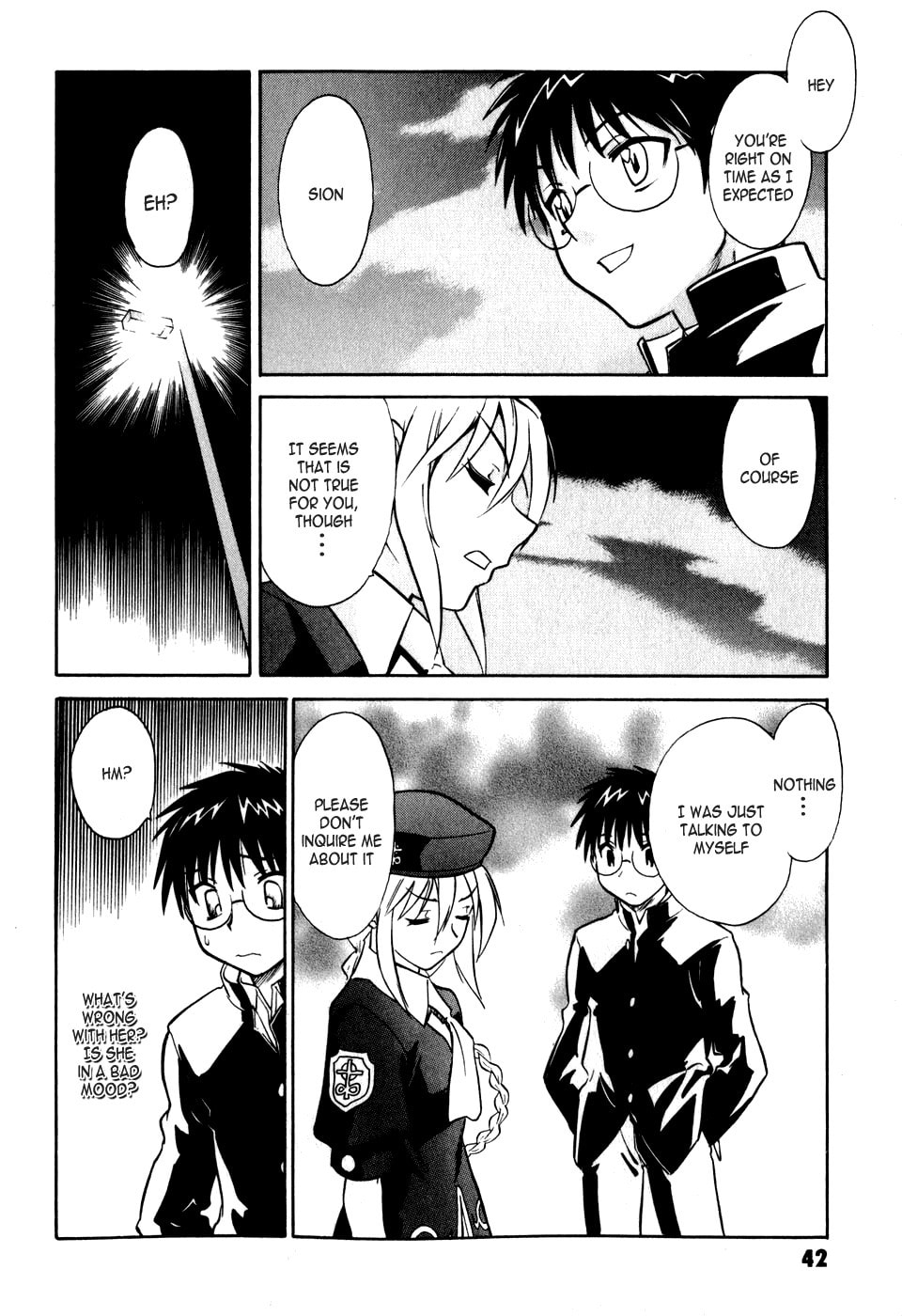 Read Melty Blood chapter 6 image 5 on Lezhin